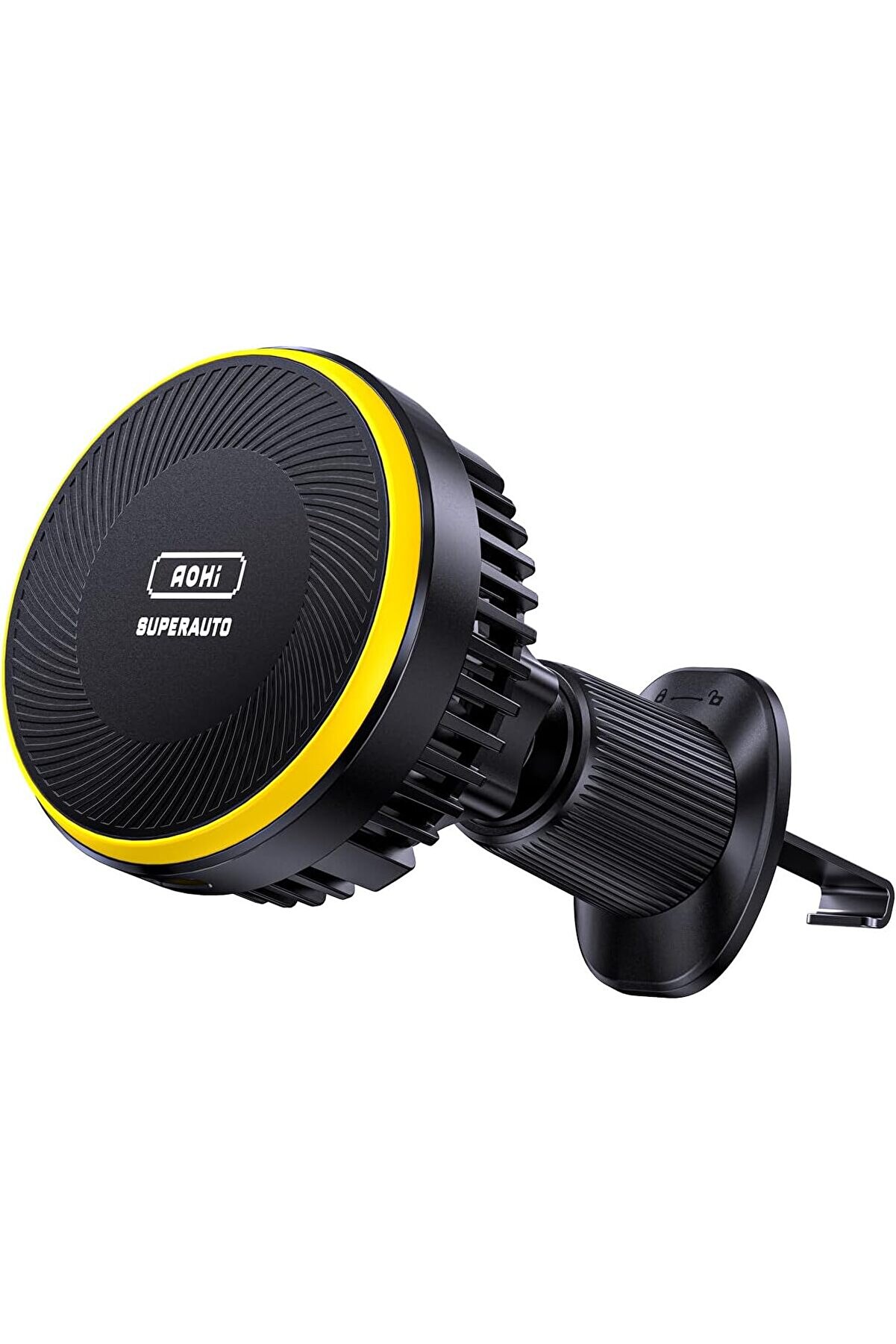 STOREMAX Kendinden Soğutmalı Araç Montaj Şarj Cihazı, 15 W Kablosuz Manyetik Telefon Tutucu Süper Otomatik Hı