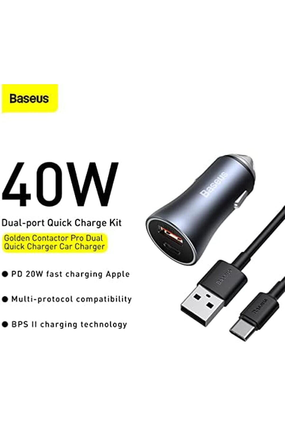 Contactor Pro Kablolu Araç Şarj Seti̇ Koyu Gri̇ 1014773