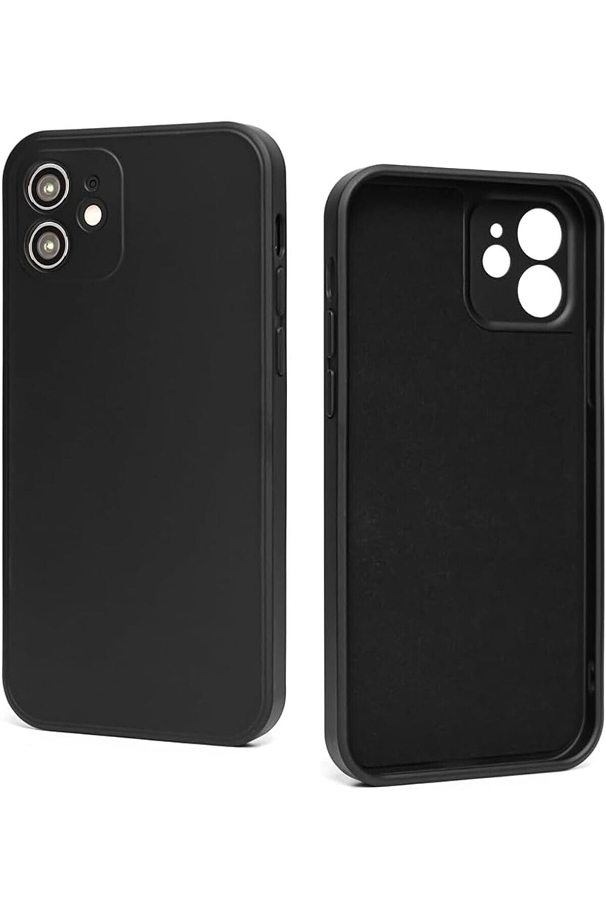 STOREMAX Iphone ile uyumlu 11 (12 Görünümlü Köşeli) içi Kadife Lansman Kılıf-siyah 1175713