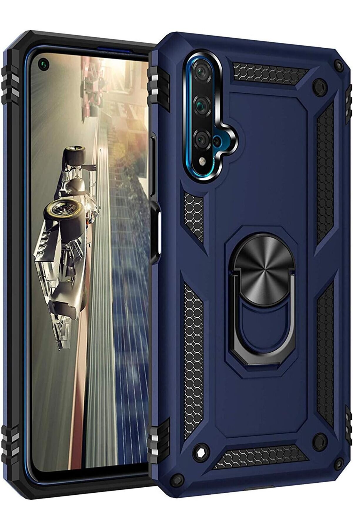 STOREMAX 20 için Kılıf Ring Holder Lacivert [ 20 ile Uyumlu Kılıf - Lacivert] 1014773