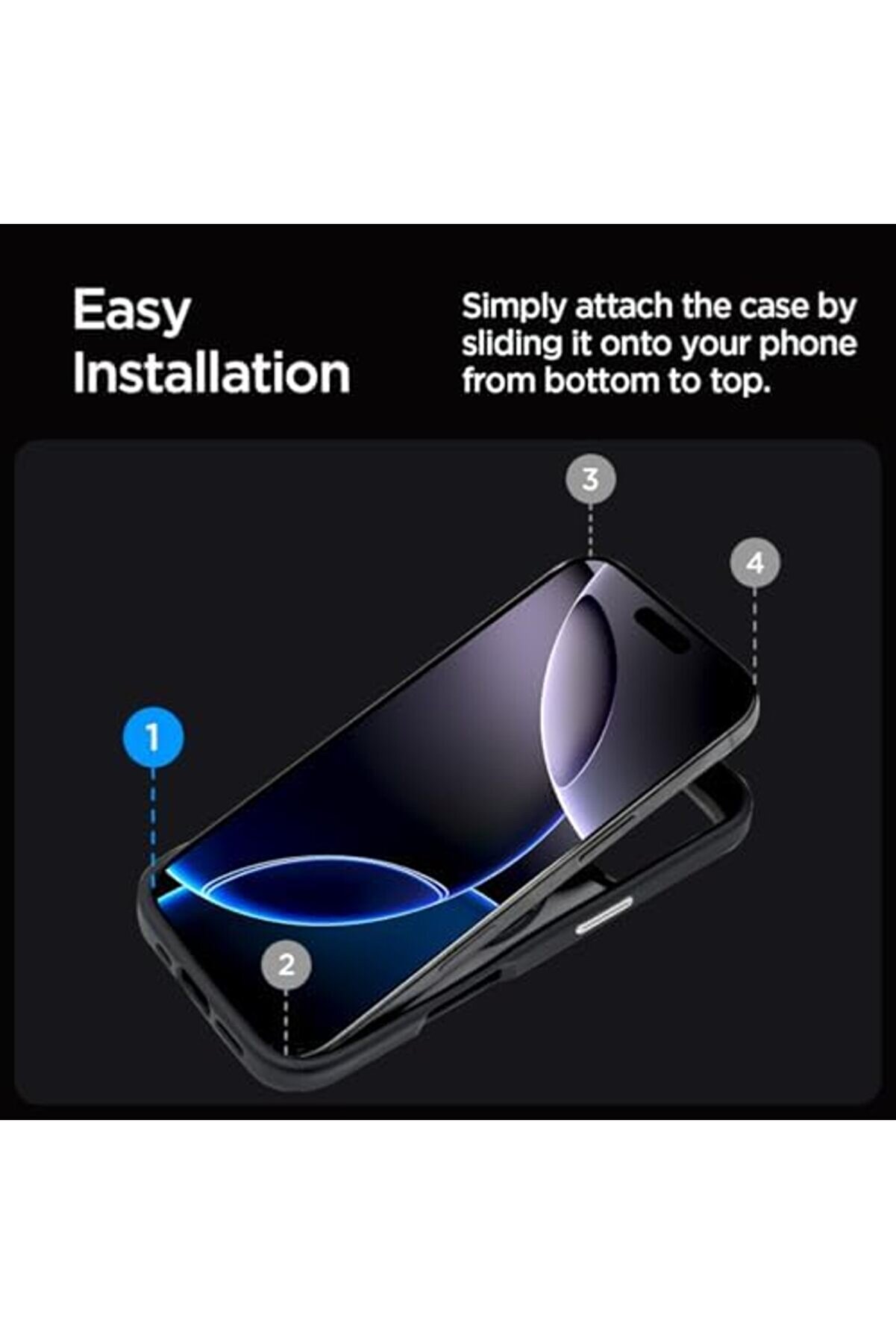 16 Pro Max Kılıf Enzo Arami̇d Hava Kanalı Teknoloji̇si̇™ Askeri̇ Sınıf Koruma Magfi̇t Dokulu Yüzey Kapak