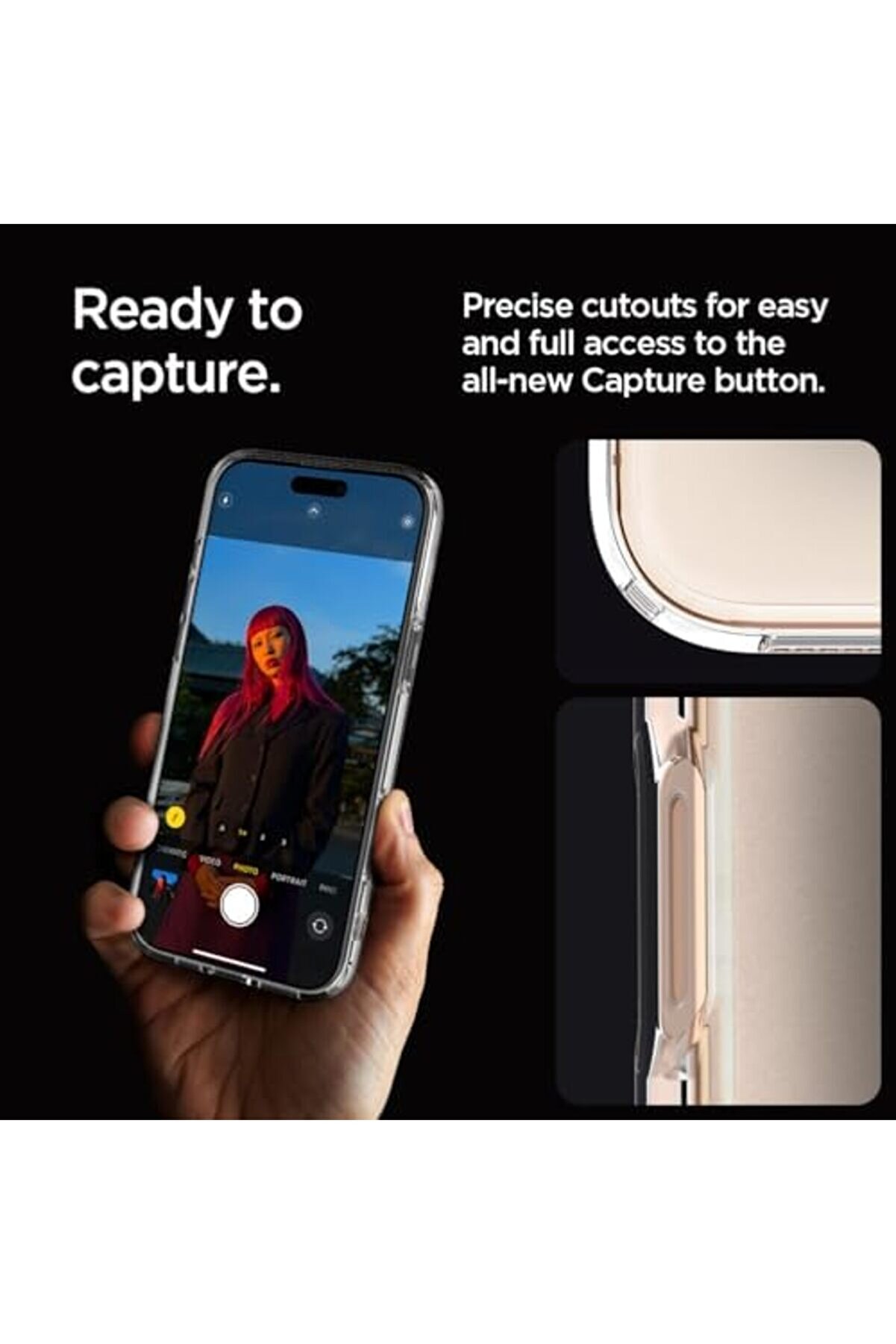 16 Pro Max İnce Kılıf Ultra Sararma Karşıtı Duraclear&trade; Hava Kanalı Teknoloji̇si̇&trade; Askeri̇ Sınıf Koruma