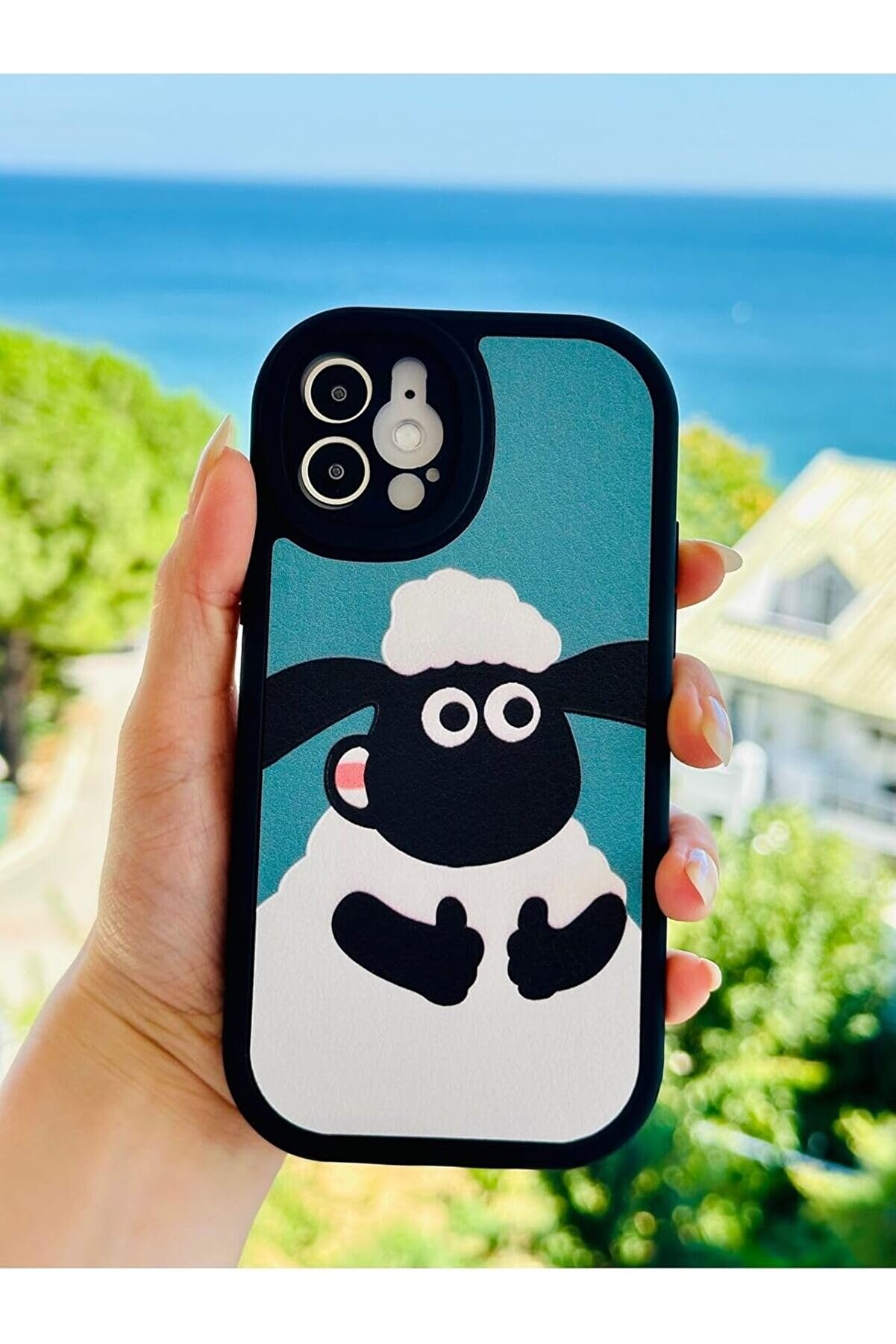 STOREMAX Aksesuar 12 ve 12 Pro ile Uyumlu Kaplama Tasarımlı Yumuşak Silikon Kamera Korumalı Kılıf 1014773