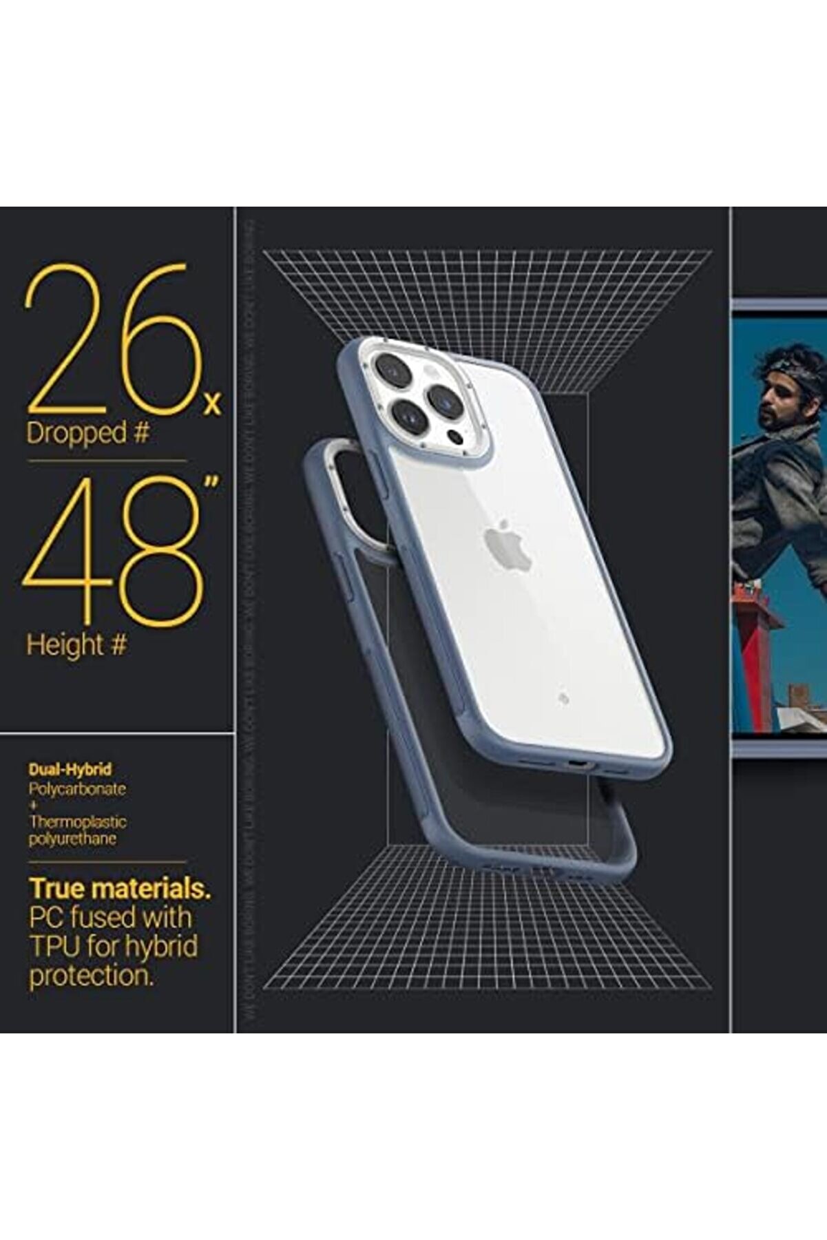 14 Pro Kılıf Skyfall Sky - Acs05