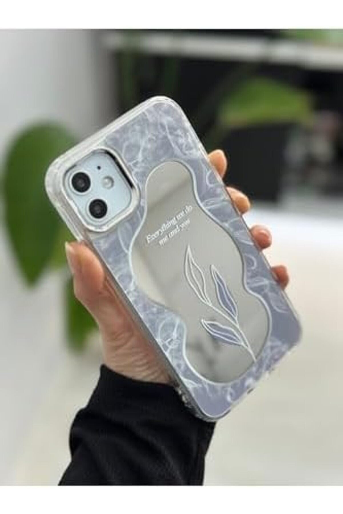 Aksesuar 11 İle Uyumlu Aynalı Tasarım Darbe Önleyi̇ci̇ Si̇li̇kon Kılıf 1014773