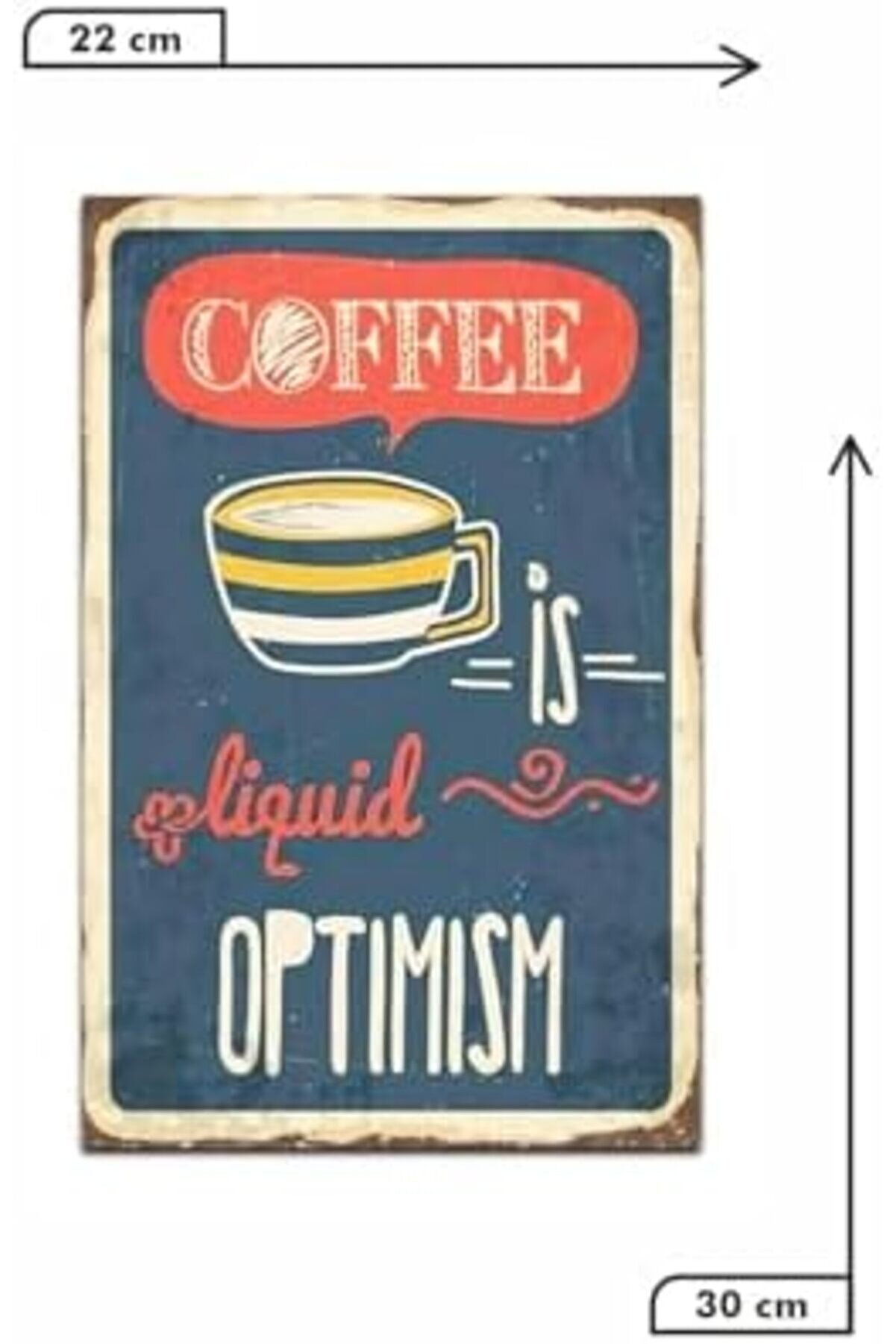 Kuşe Kağıt Duvar Posteri̇ Retro Drtr