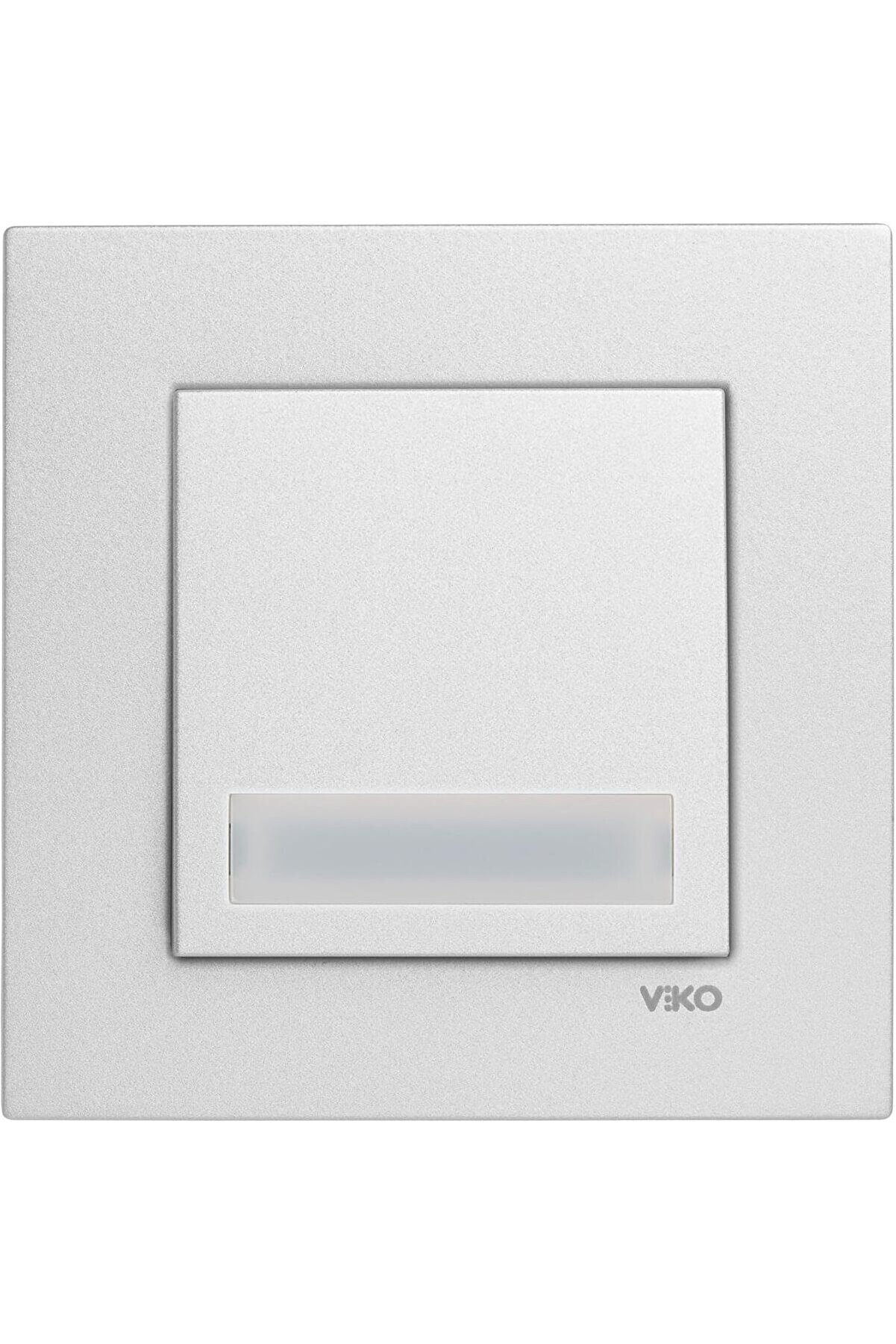 STOREMAX Novella Metalik Beyaz Işıklı Etiketli Zil 24V Çabuk Bağlantı Vakumlu Paket 1014773