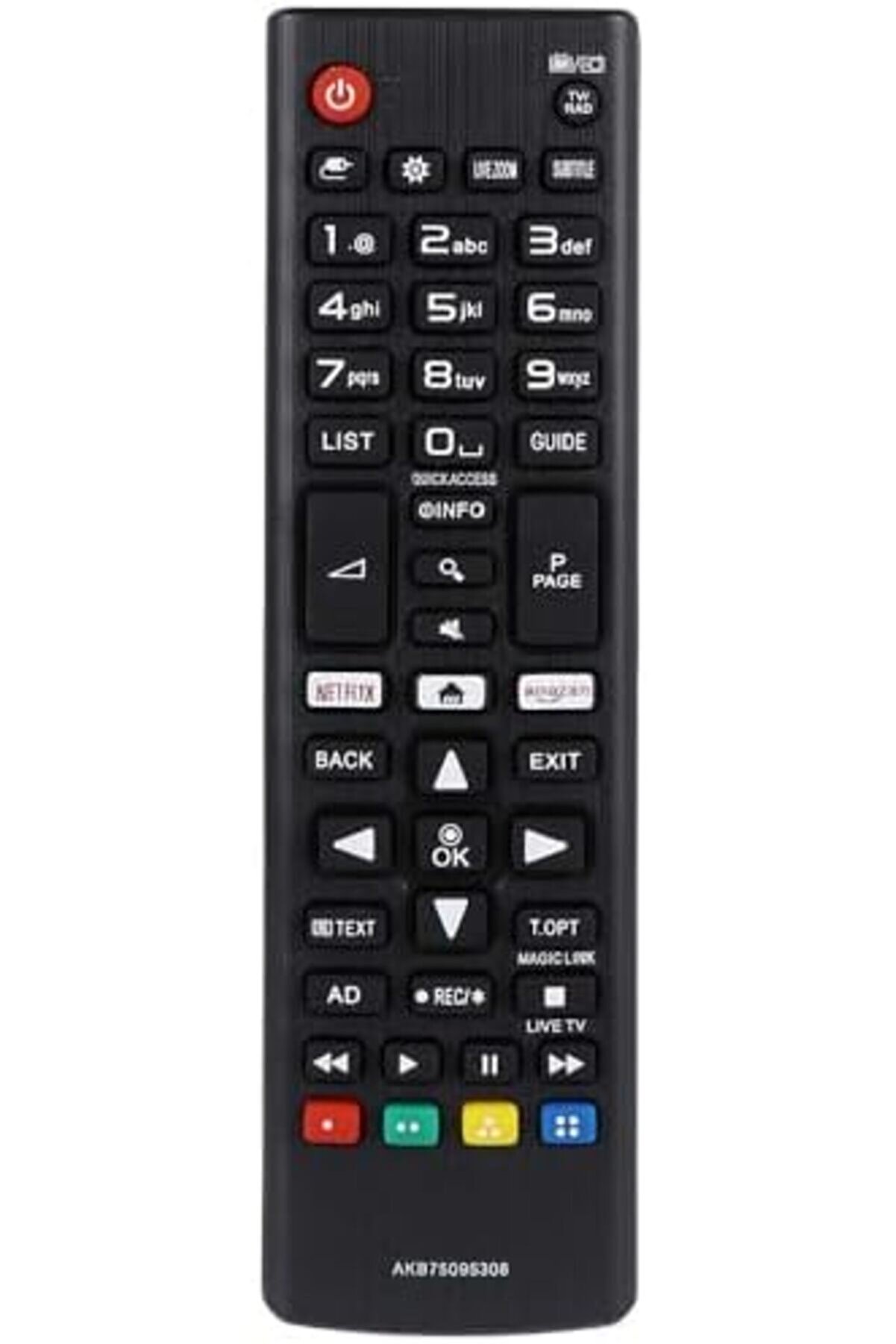 Akb75095308 Lg Tv 43Uj6309 49Uj6309 60Uj6309 65Uj6309 İ&ccedil;i̇n Evrensel Uzaktan Kumanda 1014773