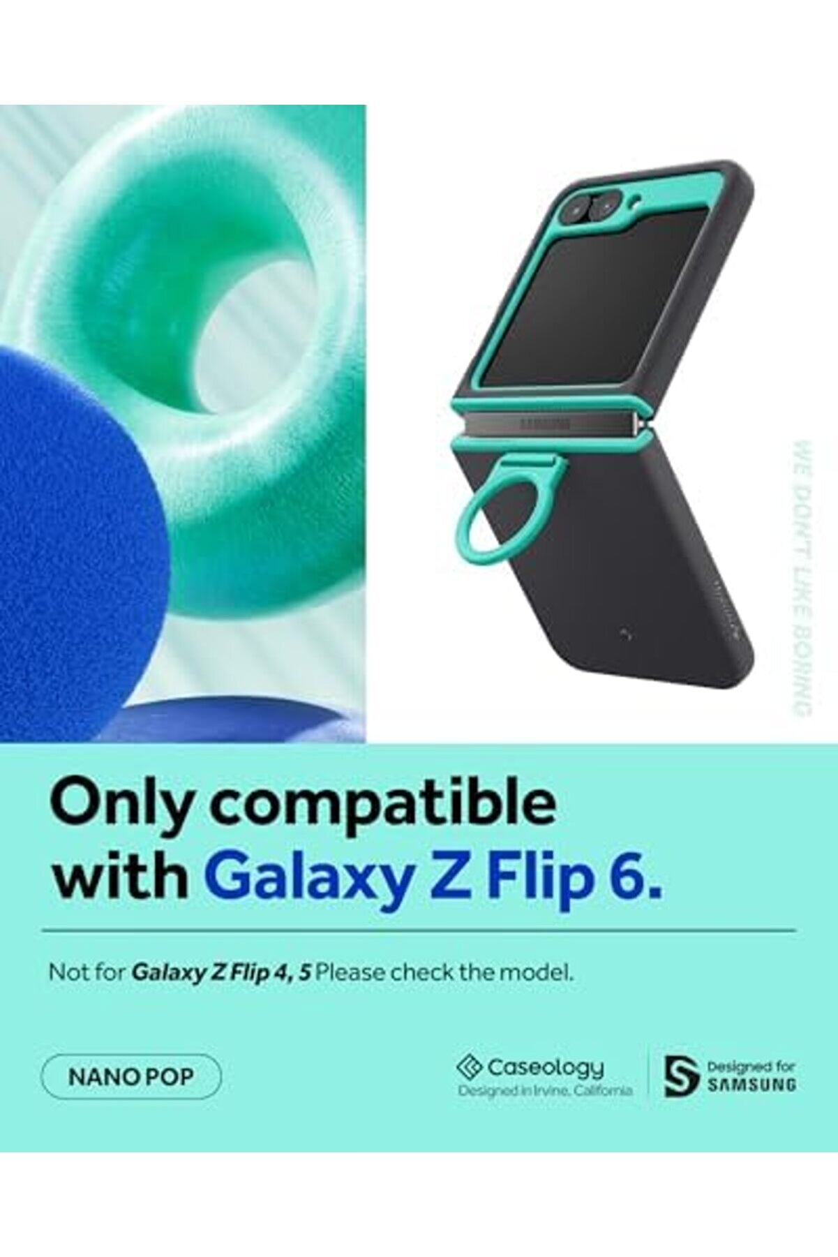 Z Fli̇p 6 Kılıf Pop Prune Charcoal - Acs07