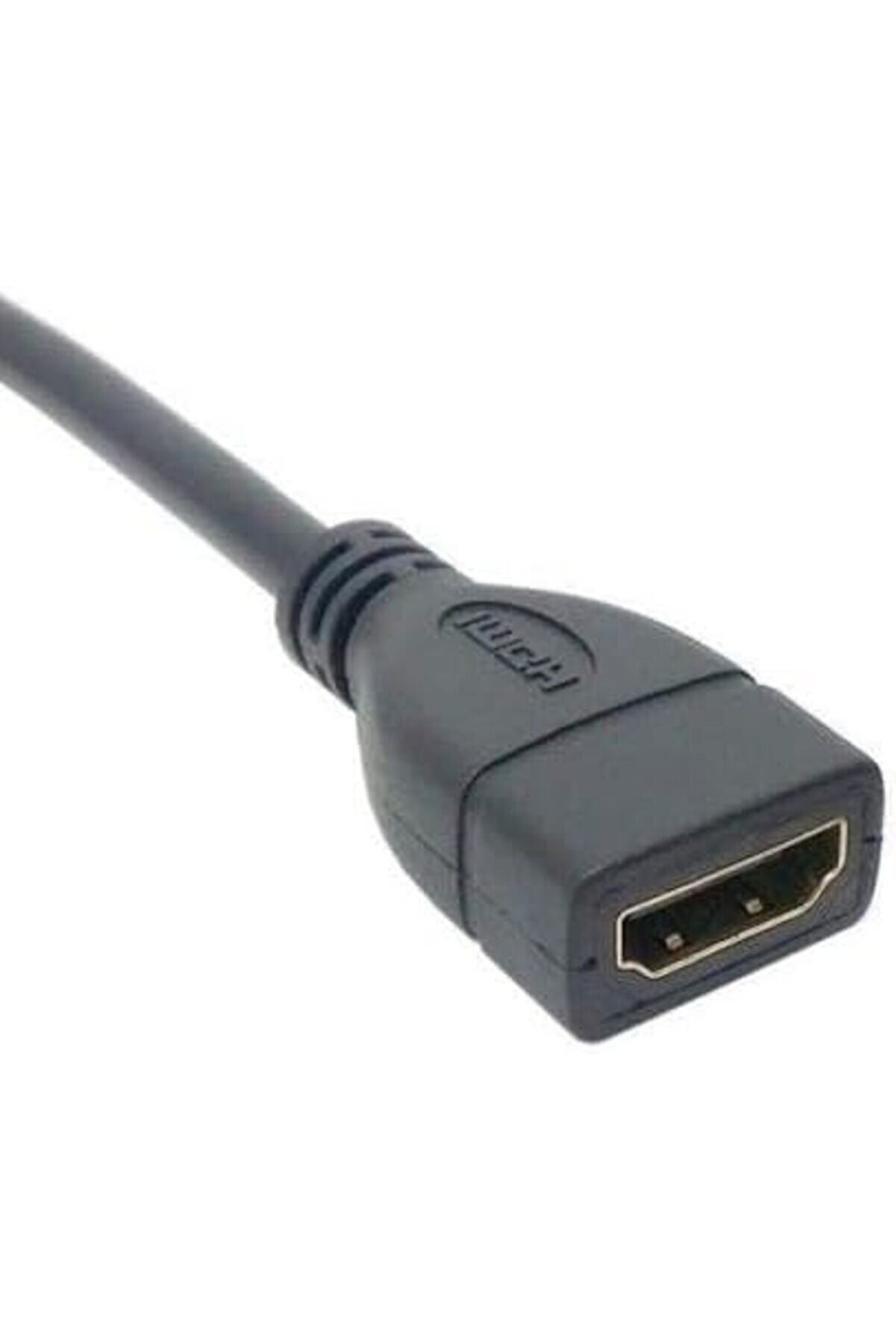 Eli̇zzashop Hdmı Di̇şi̇ Erkek Uzatma Aparatı 90 Derece Di̇rsek Kablosu 50 Cm 4666 Eli̇zzashop 1174223