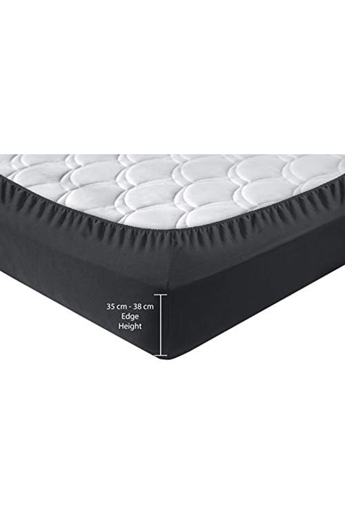 Örme Penye Çarşaf, Tek Ki̇şi̇li̇k, Si̇yah,%100 Pamuk 130 G/M2 1014773