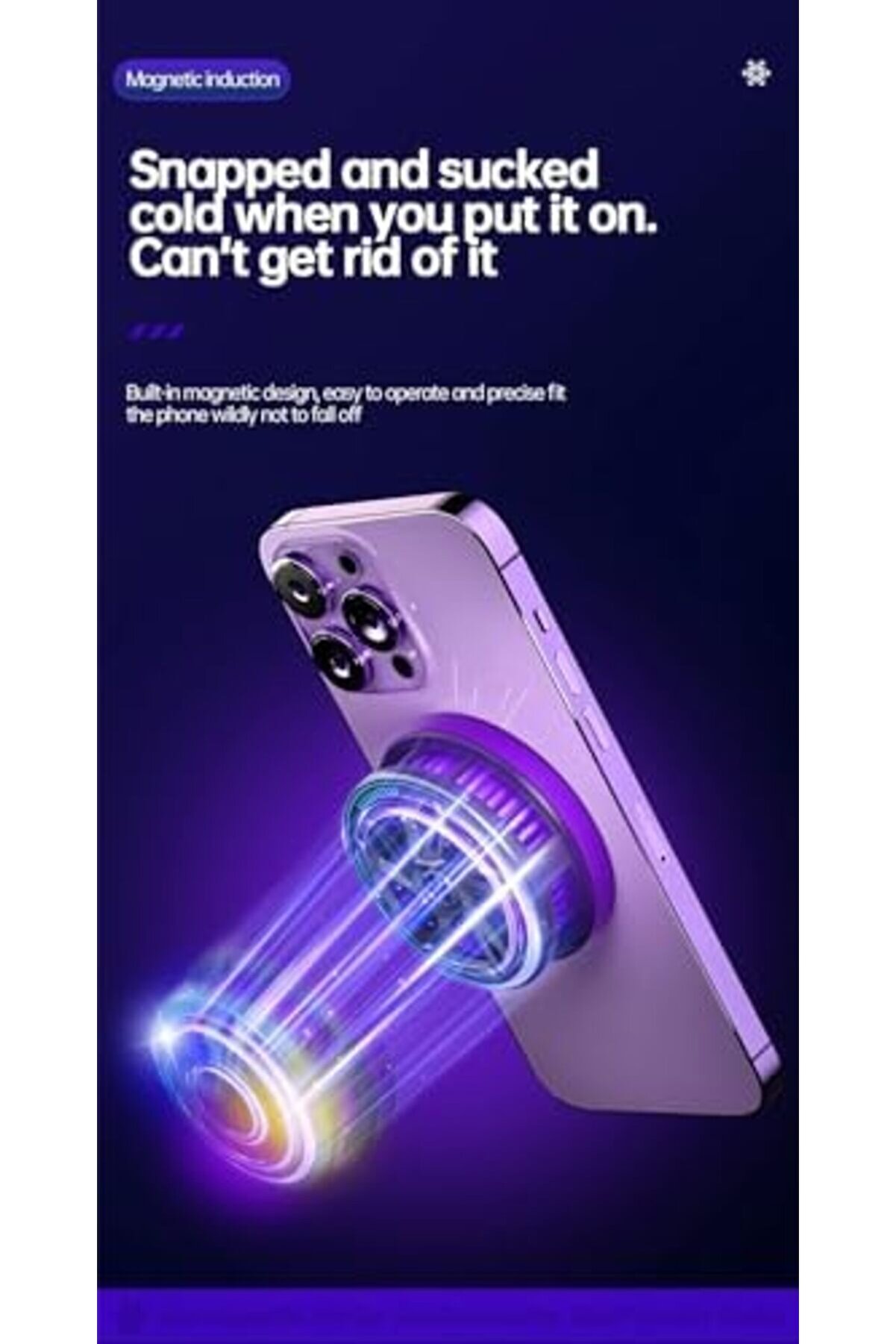 Profesyonel Kablolu Yarı İletken Şok Buzlama İphone Uyumlu Soğutucu Fan Gamer Oyuncu Radyatör Şok So