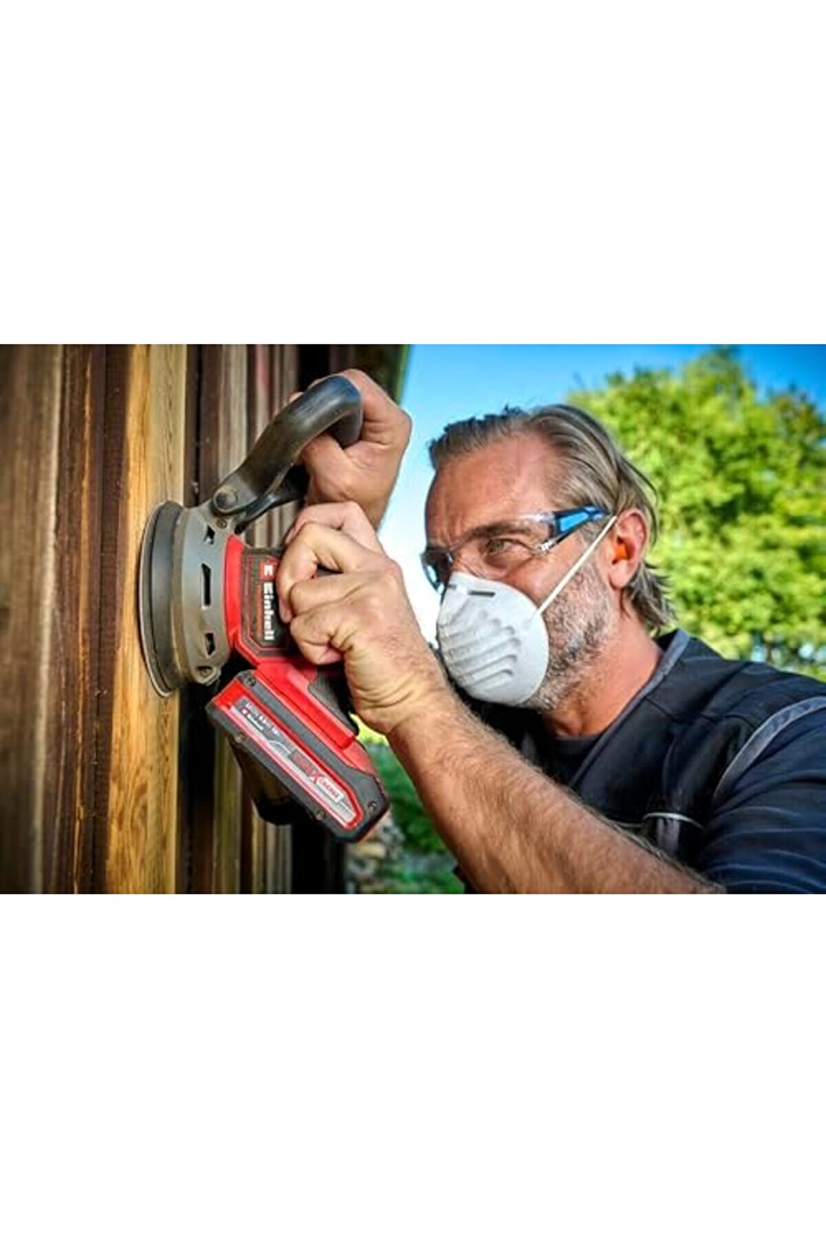 Professi̇onal Akülü Eksantri̇k Zımpara Tp-Rs 18/32 Li̇ Bl-Solo Power X- (18 V, Kömürsüz Motor, 3,2 Mm S
