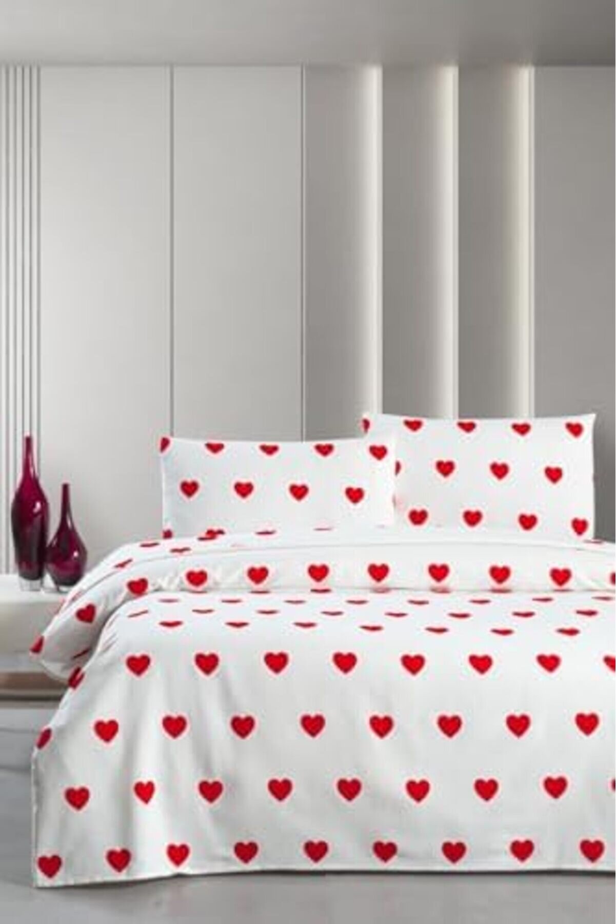 Hamlet Tek Ki̇şi̇li̇k Çarşafı Pi̇ke Yatak Örtüsü 170 X 230 Bordo 1014773