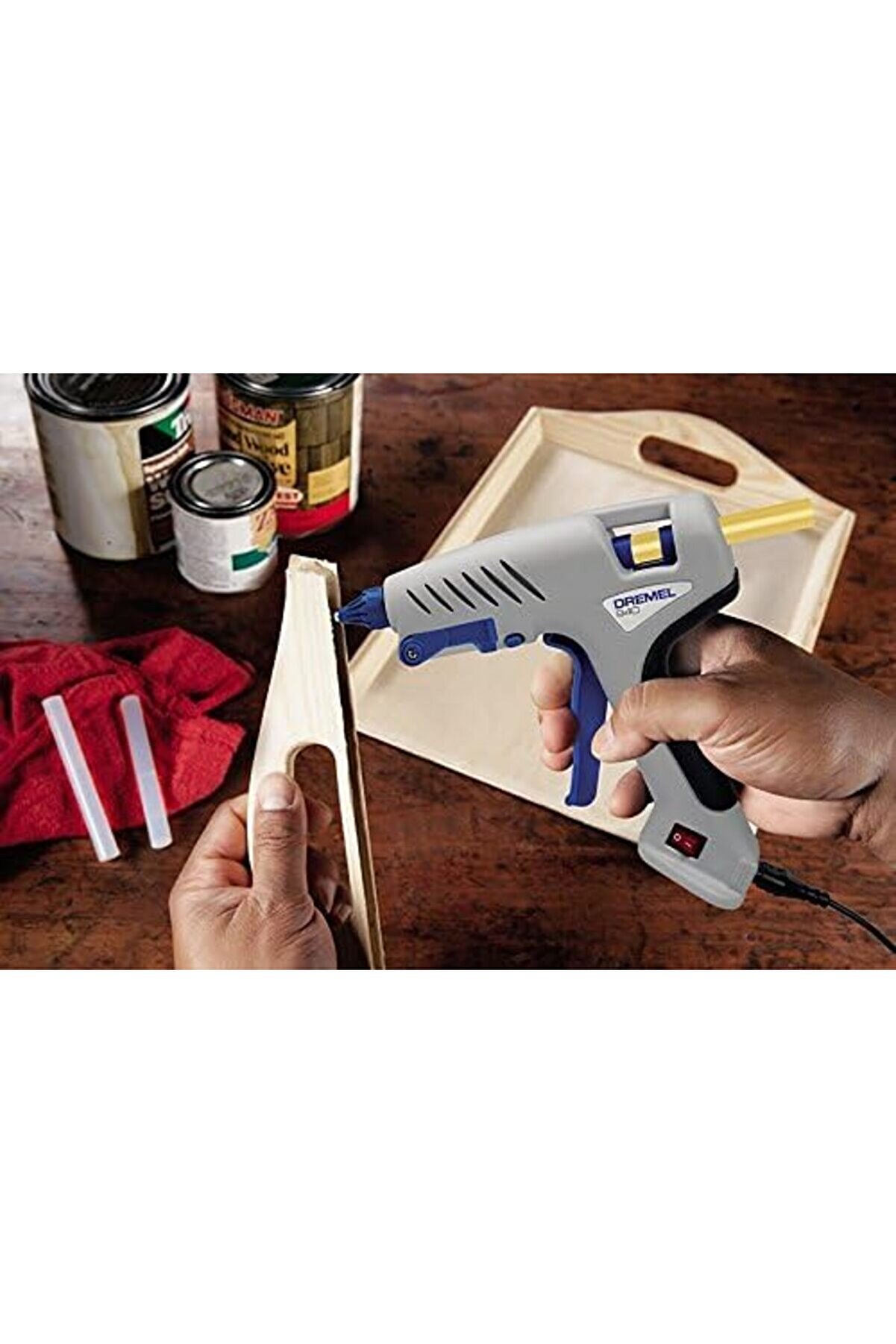 Gg03 Yüksek (165°-195°C) Ahşap Tutkal Çubukları, 7 Mm, 12 Li̇ 1014773