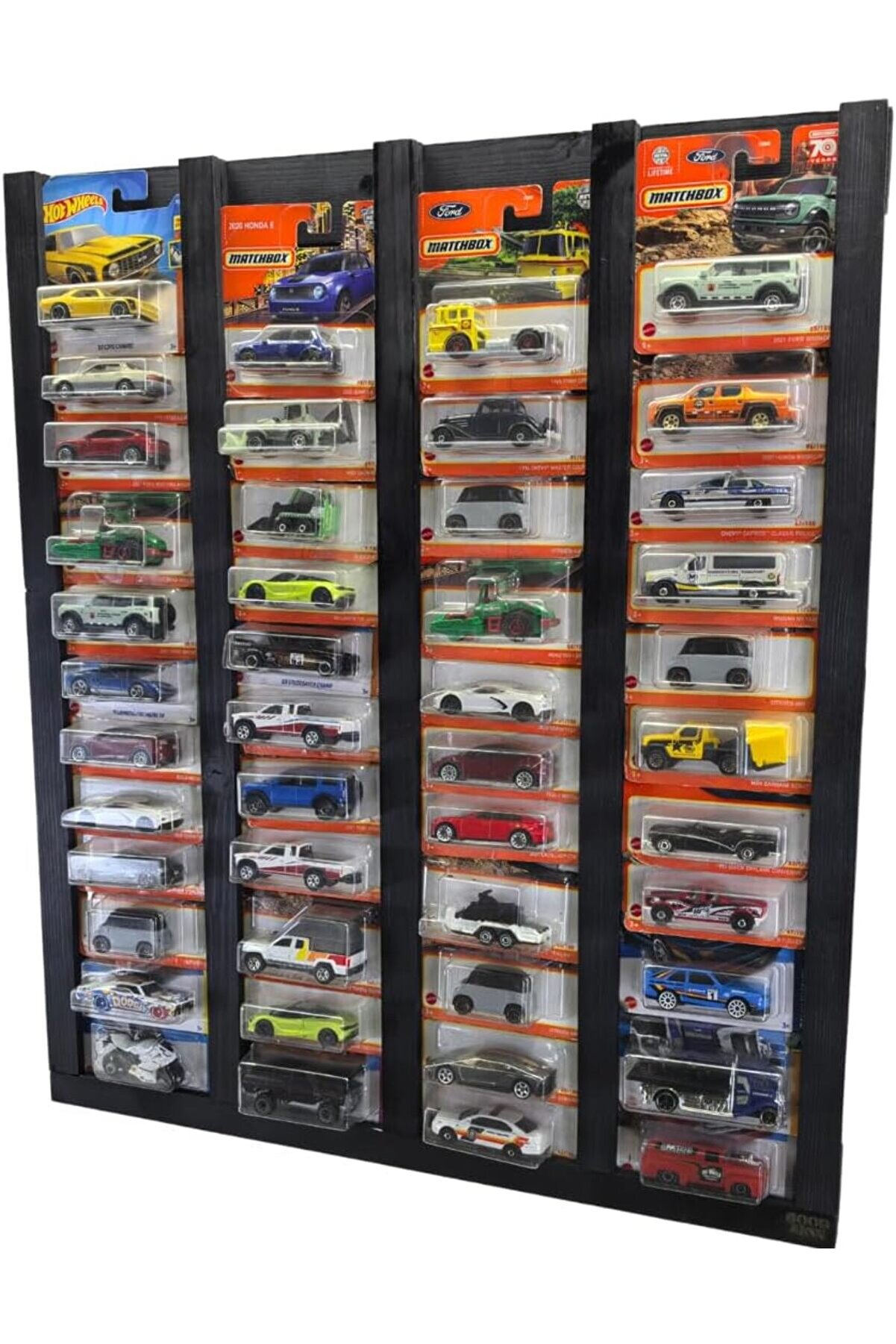 STOREMAX Kart Rafı, Ahşap Regular Kart Sergileme Vitrini, Kutusunda Card Oyuncak Araba rafı 1014773