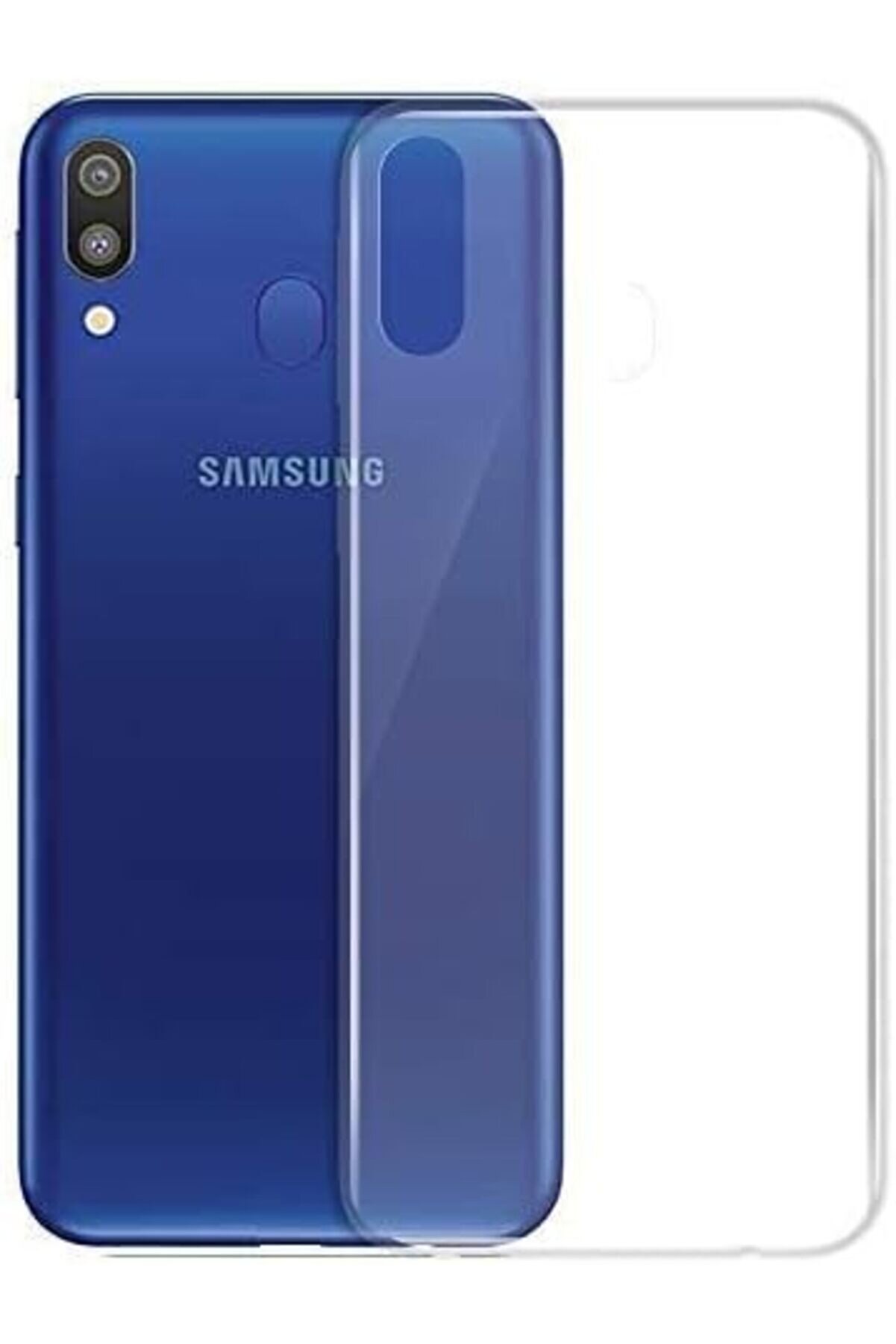 M20 Şeffaf Esnek Si̇li̇kon Kılıf + Kırılmaz Cam 1014773