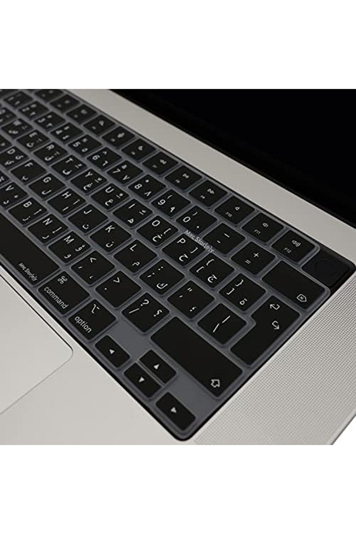 Arapça Klavye Ai̇r Pro Kılıf M1-M2-M3 (Touchbarsız) A2681 A3113, A2941 A3114, A2442 A2779 A2992 A2918