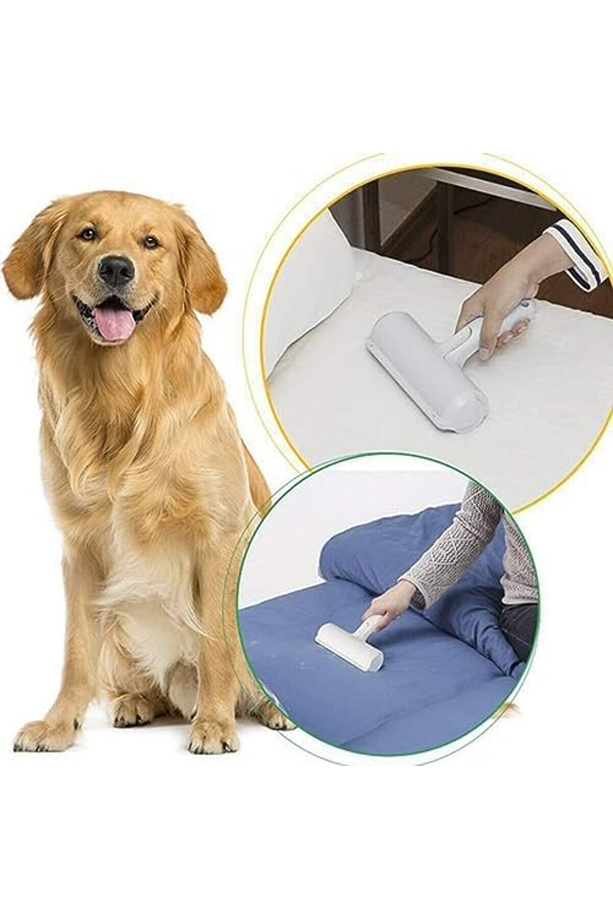 5Dm Baysa Hazneli̇ Kedi̇ Köpek Evci̇l Hayvan Tüy Temi̇zleyi̇ci̇ Kıl Toz Toplayıcı 1014773