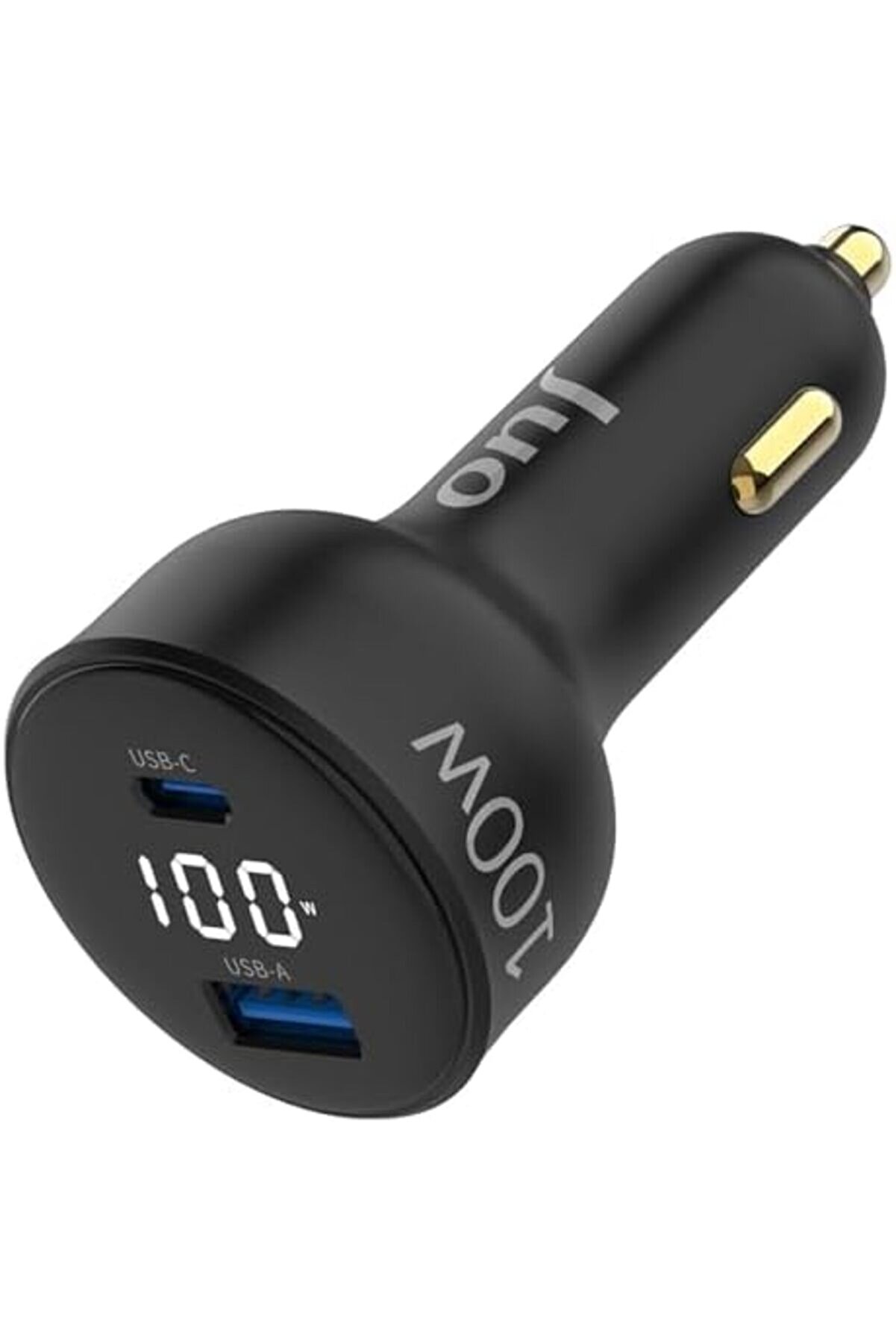 100W Led Ekranlı Type-C + Usb-A Araç Şarj Aleti̇ & & Araç İçi̇ Şarj Ci̇hazı 1014773