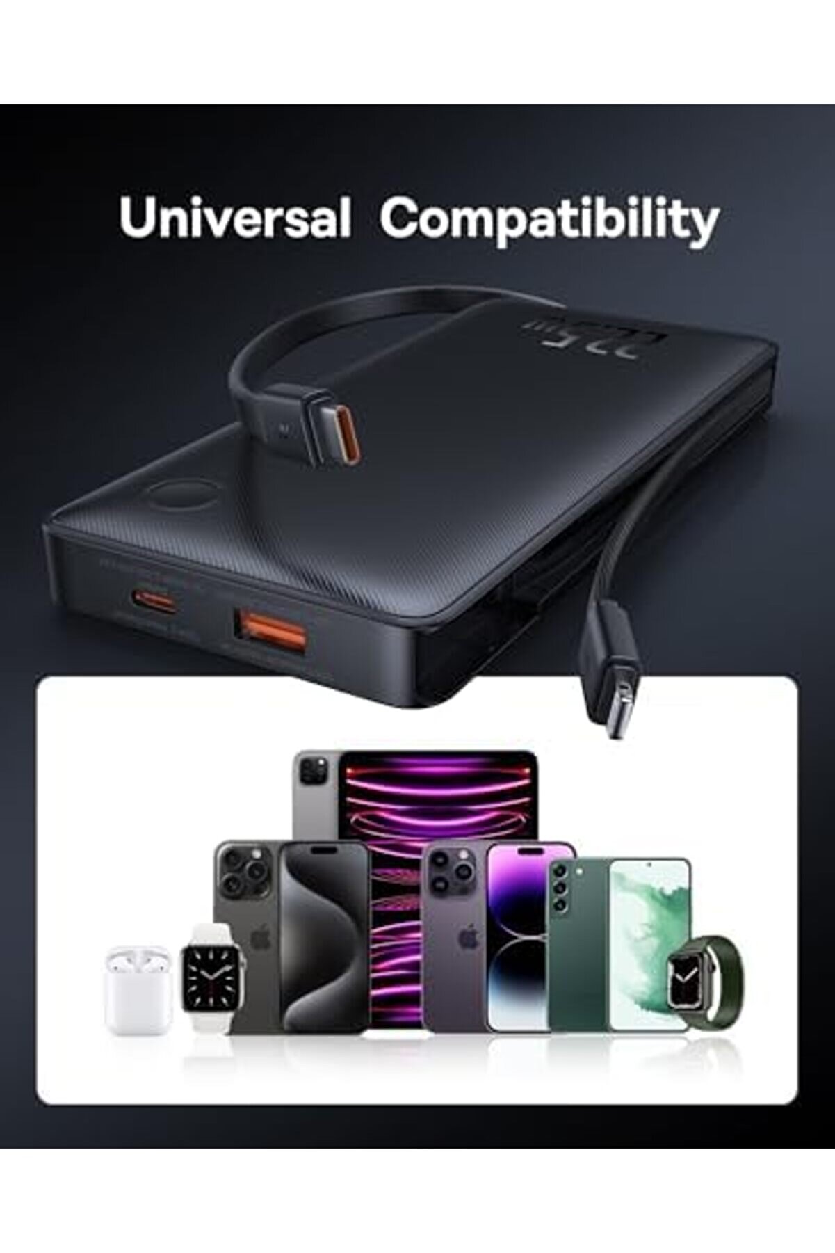 Ai̇rpow Li̇te Power Bank 10000Mah 22.5W - Cosmi̇c 1014773