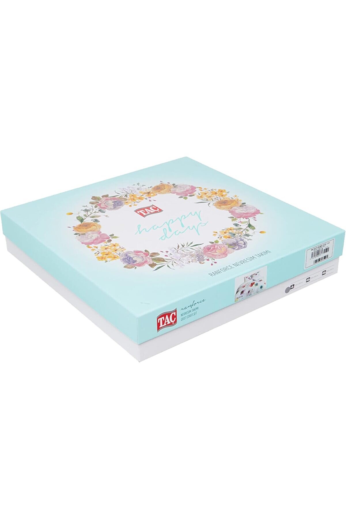 STOREMAX Belinda Ranforce Çiçek Desenli%100 Pamuk Nevresim Takımı, Lila, Tek Kişilik (Nevresim: 160x220 cm/Ça