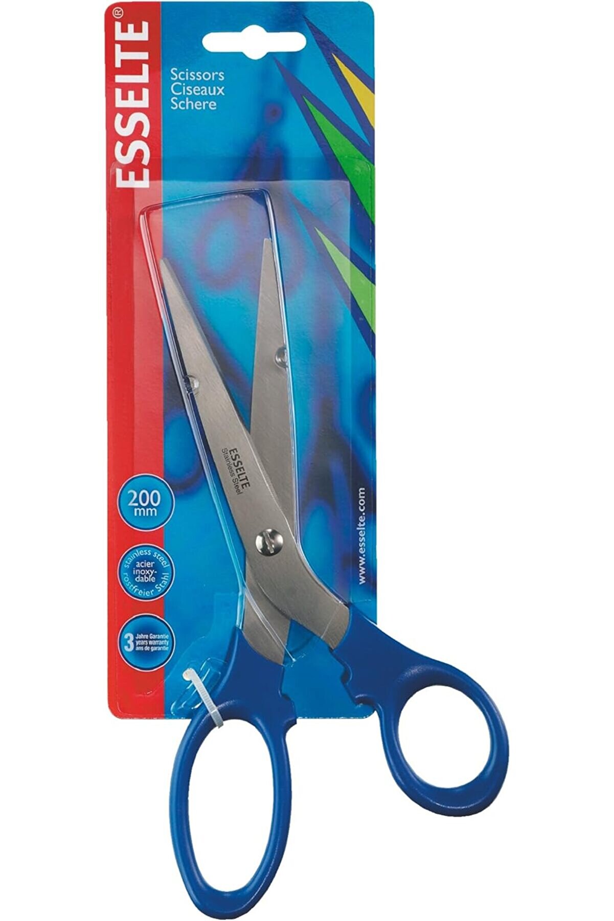 Modashi̇ne 82120 Papi̇erschere 2000, 200 Mm, 8 İn&ccedil;, Sap Mavi̇ Modascope 1014773