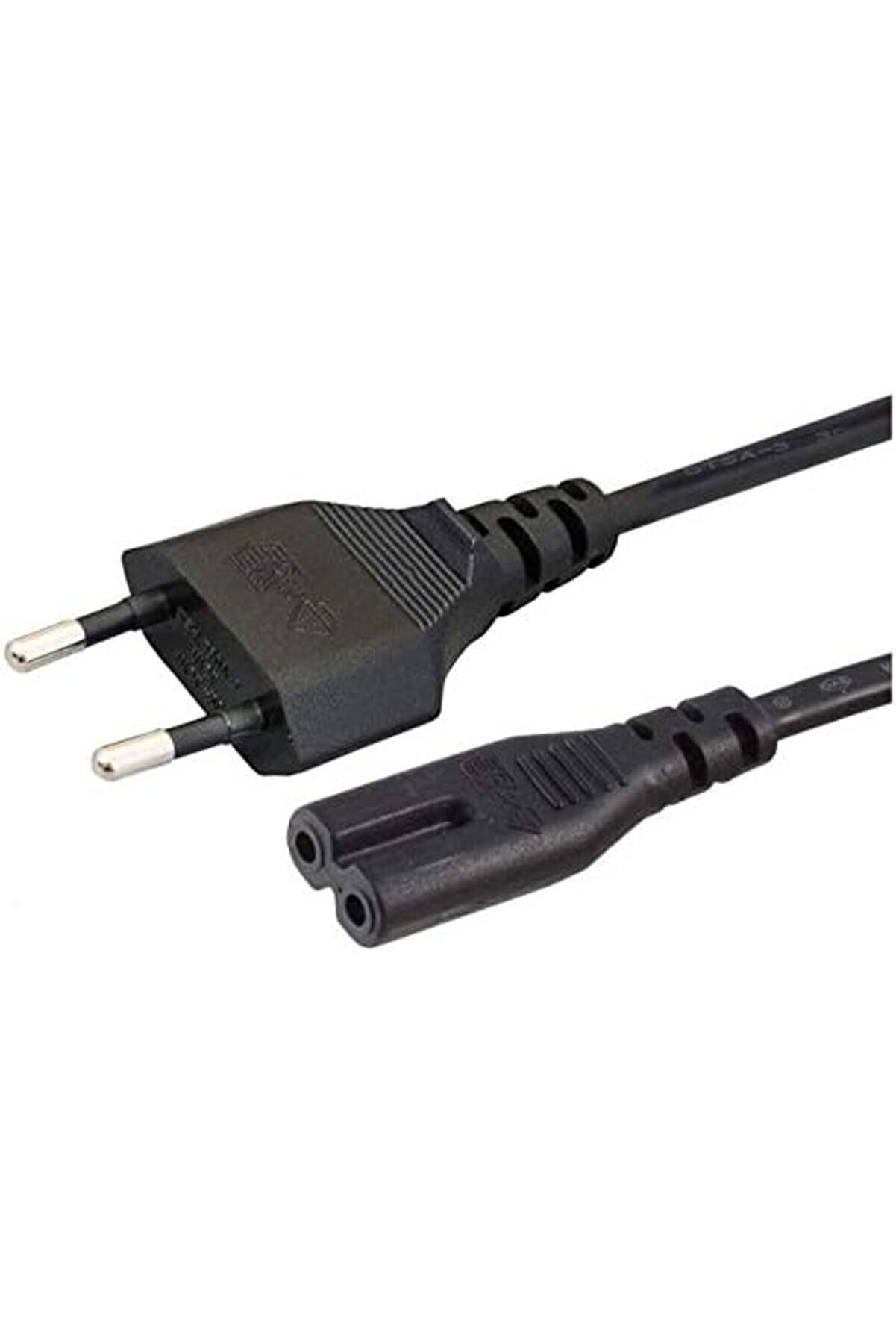 Svngsphereshop Ab 2- Yuvalı Yazıcı Güç Kablosu Kablosu, Polari̇ze Olmayan (Iec-320-C7 - Cee 7/16) Avr