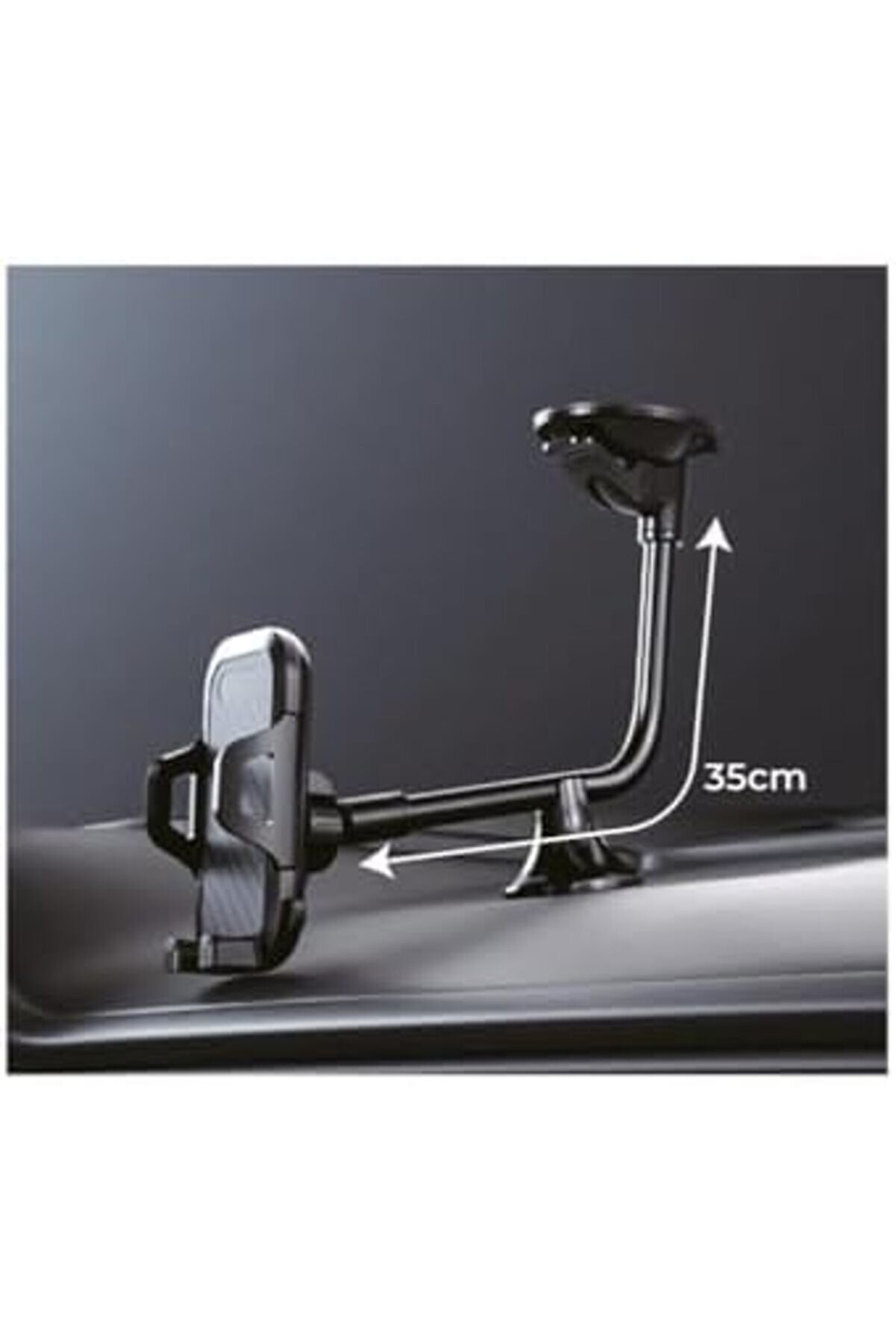 360° Dönebi̇len Ayarlanabi̇li̇r Araç İçi̇ Telefon Tutucu Hld