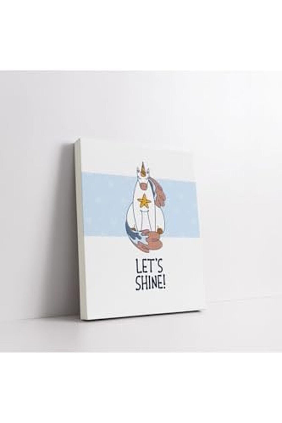 Let S | Tasarımlı Bebek Odasına Özel Kanvas Tablo 30X40 Cm 1014773