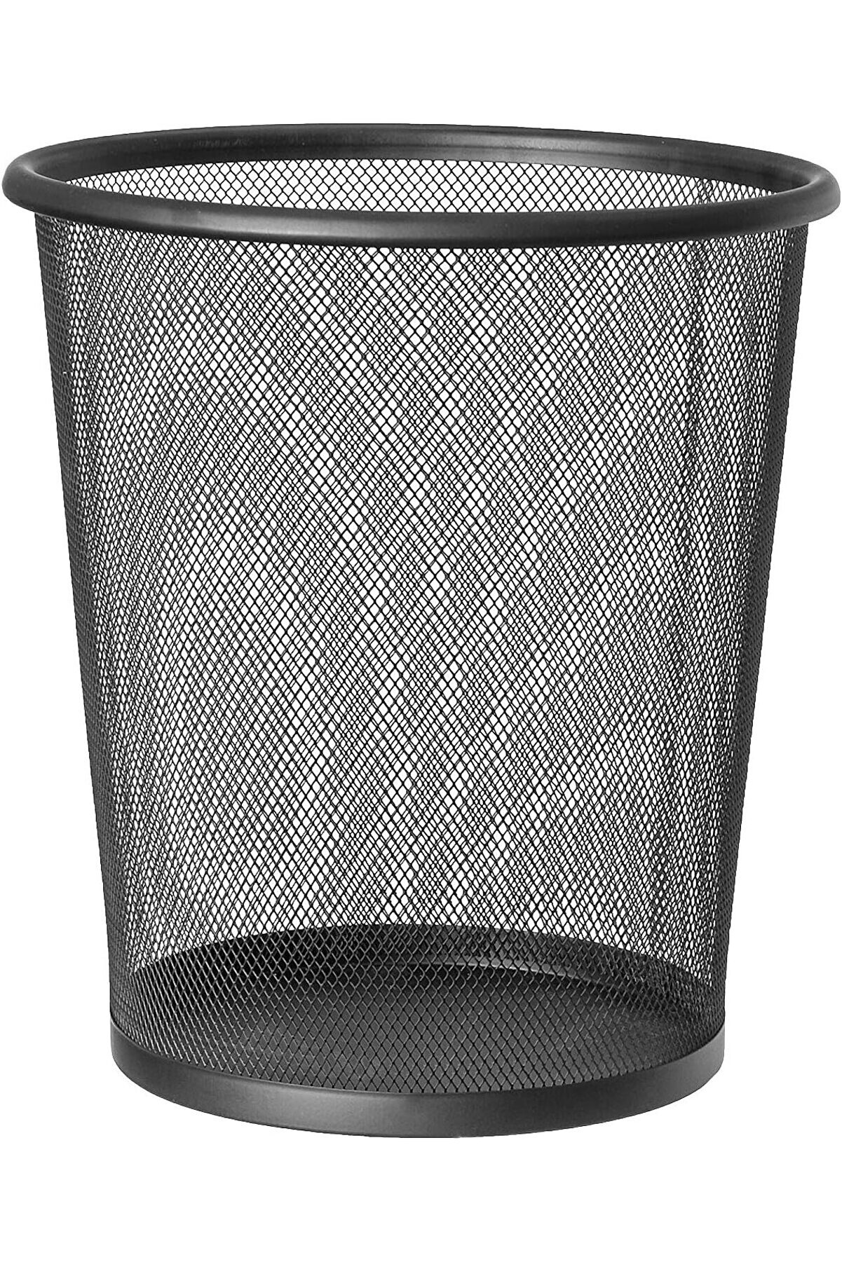 STOREMAX svngsphereshop moon Mesh | 699768 | Kağıt Sepeti File Çöp Kovası Siyah Ofis | Çelik, Siyah | 12 L Ka