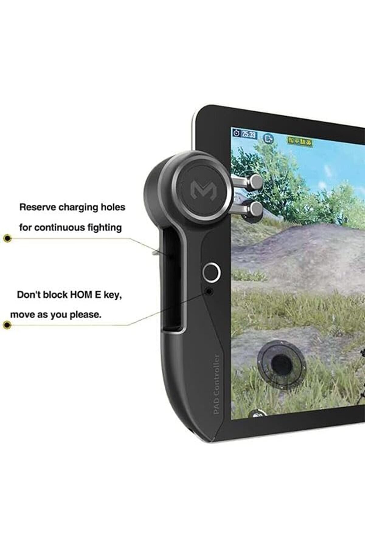 Svngsphereshop Polham İpad Modelleri̇ İçi̇n Pubg Teti̇k Seti̇, Pubg Joysti̇ck Oyun Tuşu, Gamepad Svngsph