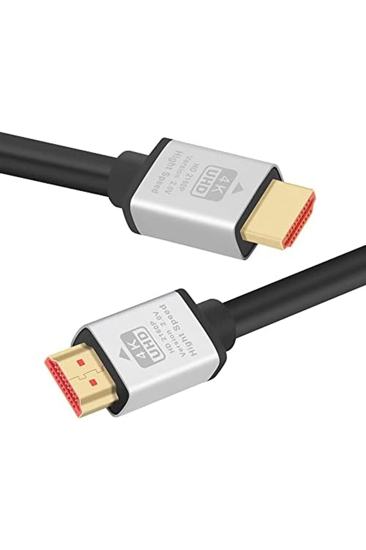 Hdmi̇ Kablo 4K Hdtv 2160P 18Gbps Premi̇um Kaplama Uç Yüksek Hızlı Aktarım Plasma Lcd Pc Ses Eki̇pmanlar