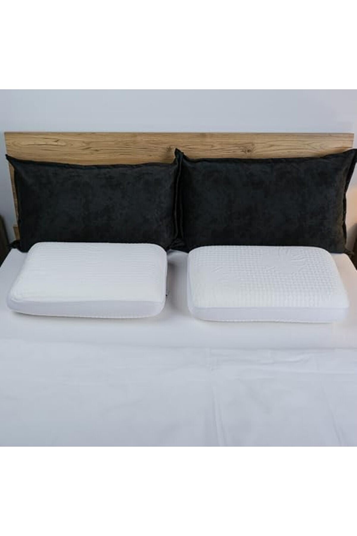 Yastık Ergonomi̇k Yastık Fi̇ore Vi̇skon Kılıflı Yastık 65X40X14 Cm 1014773