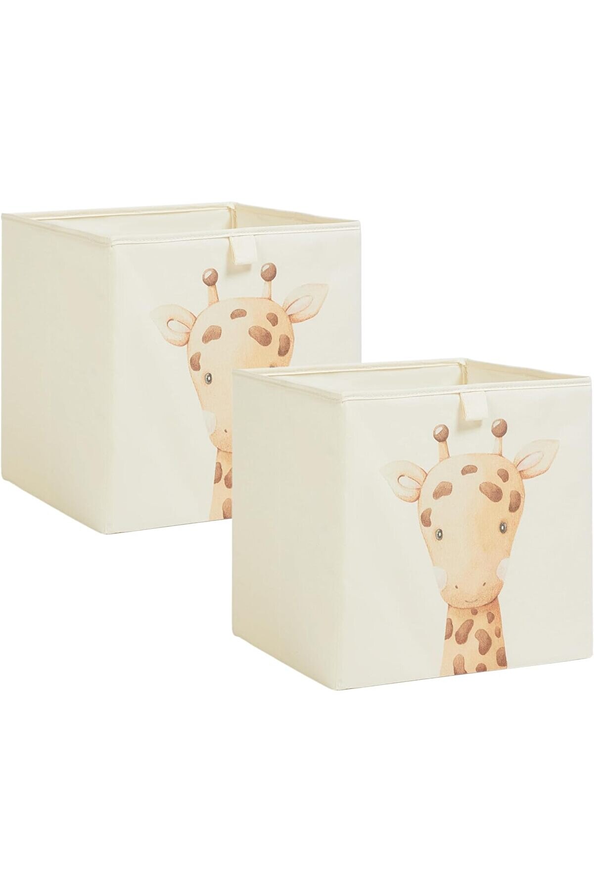 STOREMAX Textile 2'li &Ccedil;ocuk Odası Sevimli Kutu Set 33 x 30 x 33 cm 1014773