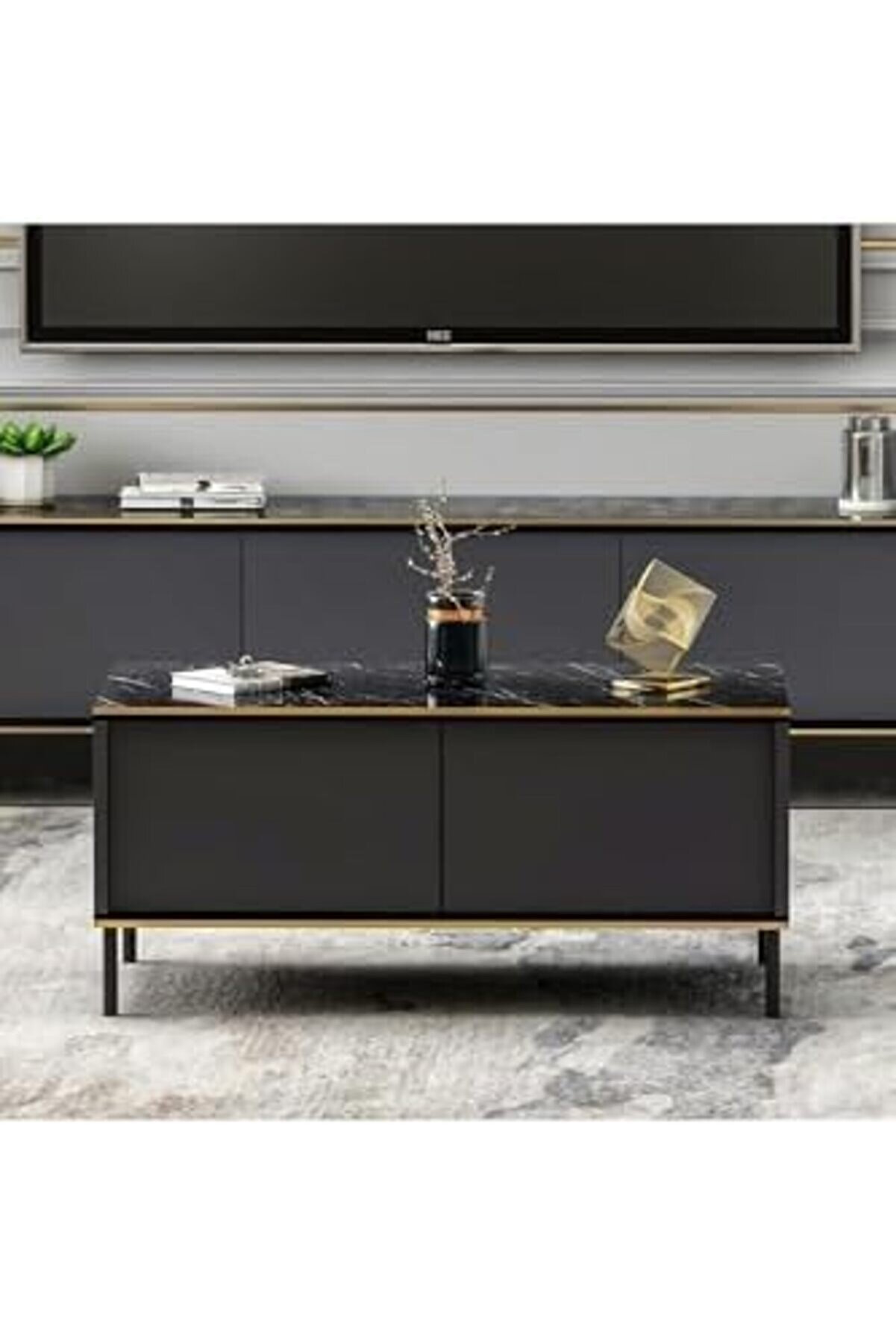 Di̇zayn Imaj Orta Sehpa (Mermer Desen) 1014773