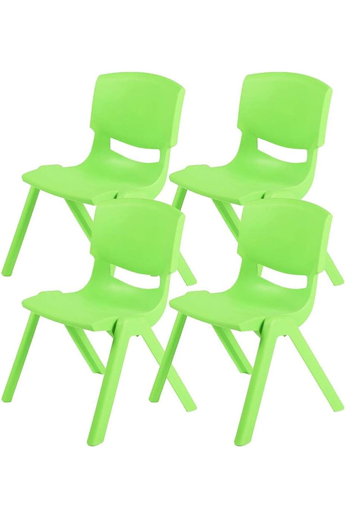 STOREMAX 4'Lü Set Büyük Şirin Çocuk Yeşil 1014773