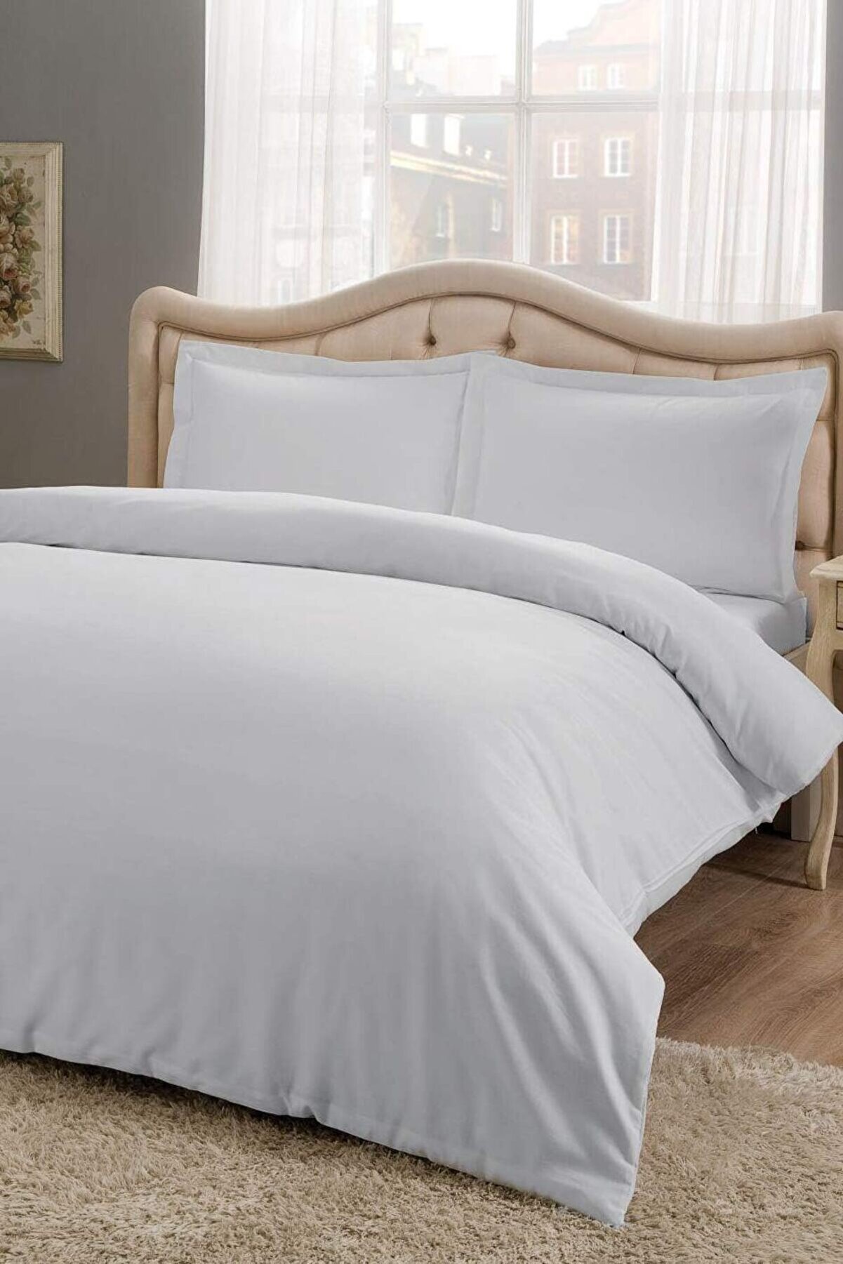 STOREMAX 60179217 Basic Nevresim Takımı, Çift Kişilik, Gri, Gündelik, 1014773