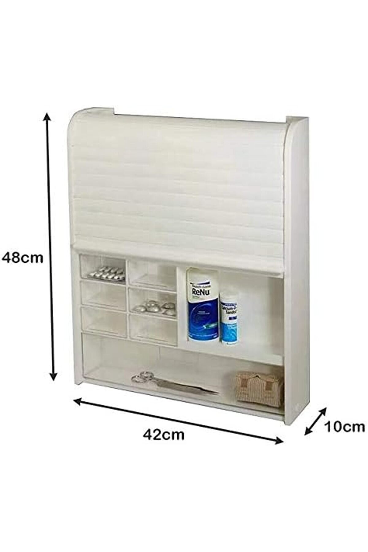 Shpsell 092 Panjurlu Çok Amaçlı Ki̇li̇tli̇ Ecza Ve Dolabı 1175735