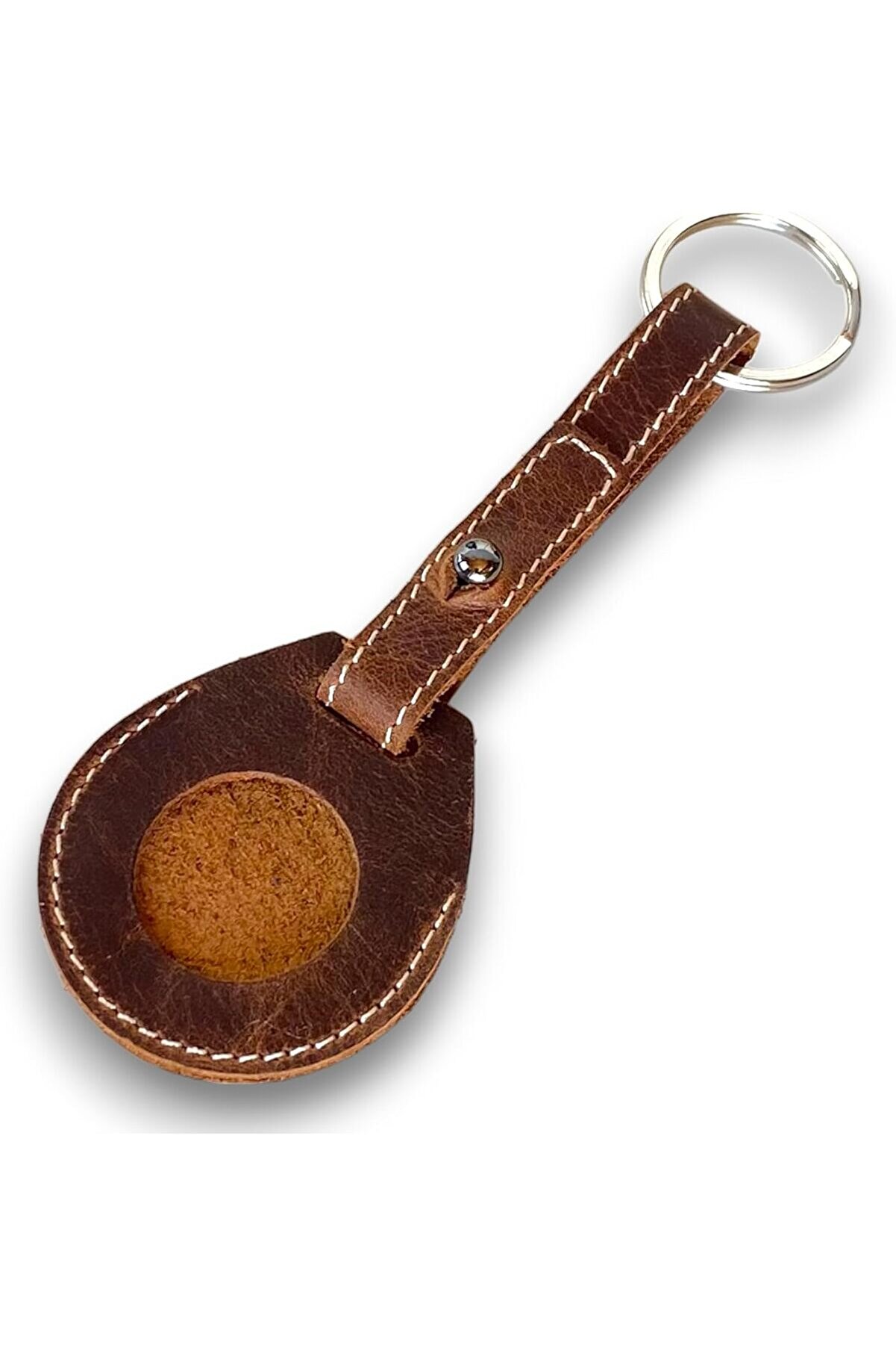 STOREMAX Mendoza - Hakiki Deri El Yapımı Kılıfı Anahtarlık | Minimalist Tasarım | Taşınabilir Tutucu 1014773