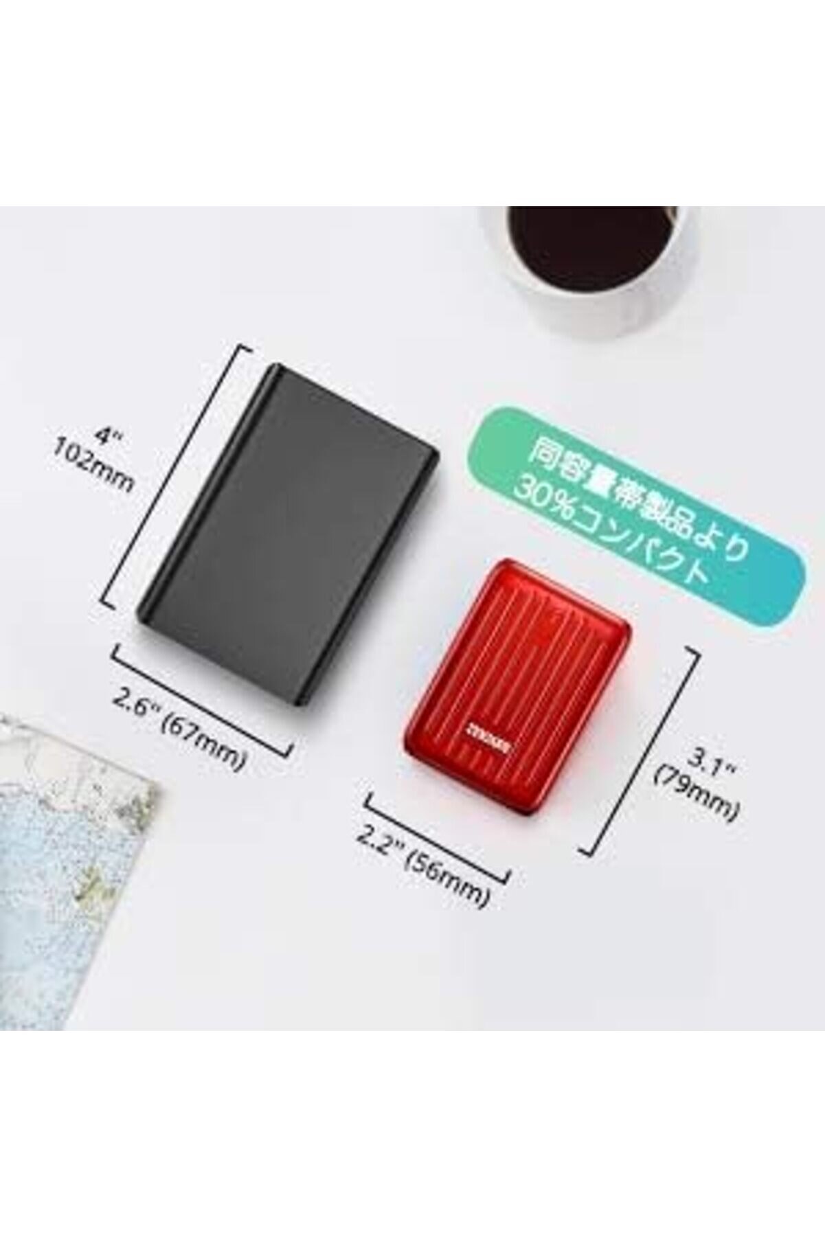 Supermi̇ni̇ 10.000 Mah Powerbank Kırmızı 1014773