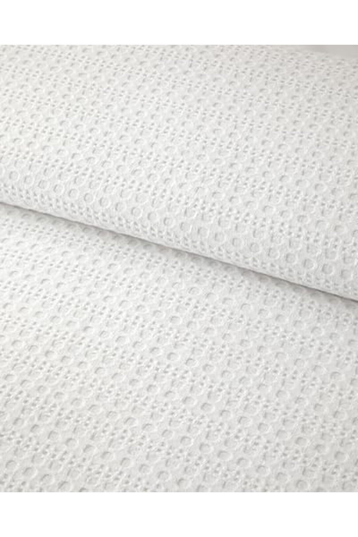 Veni̇ce Pamuklu Çi̇ft Ki̇şi̇li̇k Pi̇ke Beyaz 1014773