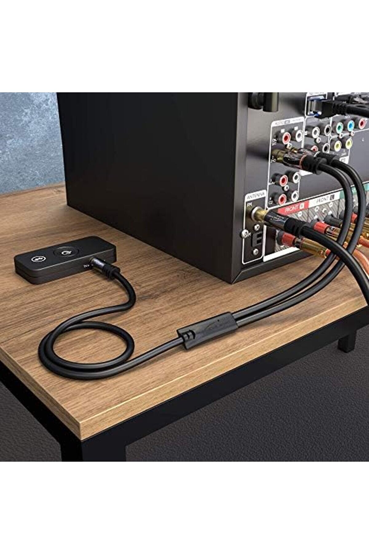 Pltenshoppng &ndash; Ci̇nch Ten 3,5Mm Jack A Adapt&ouml;r Kablosu &ndash; 1M &ndash; &Ccedil;ok Y&ouml;nl&uuml; Tak Ve &Ccedil;alıştır Ses