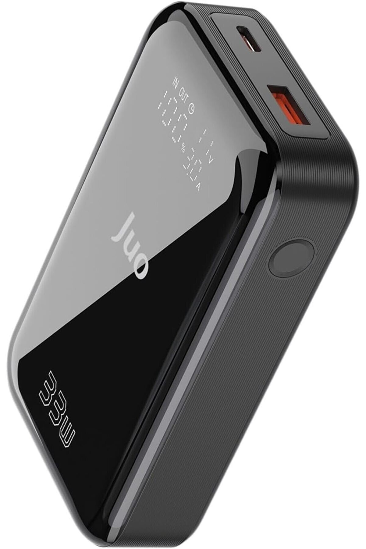 STOREMAX pltnstoreshop 10000mAh 33W LED Watt Amper Göstergeli USB-A + Type-C Powerbank Taşınabilir Hızlı Şarj