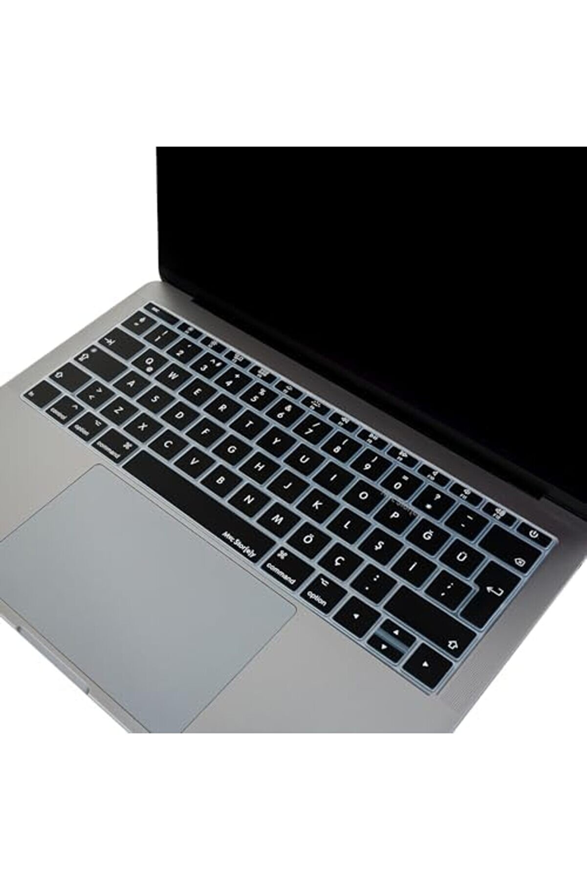 Laptop Pro Klavye (Türkçe Q) 12İnç A1534-13İnç A1708 İle Uyumlu Si̇yah 978262