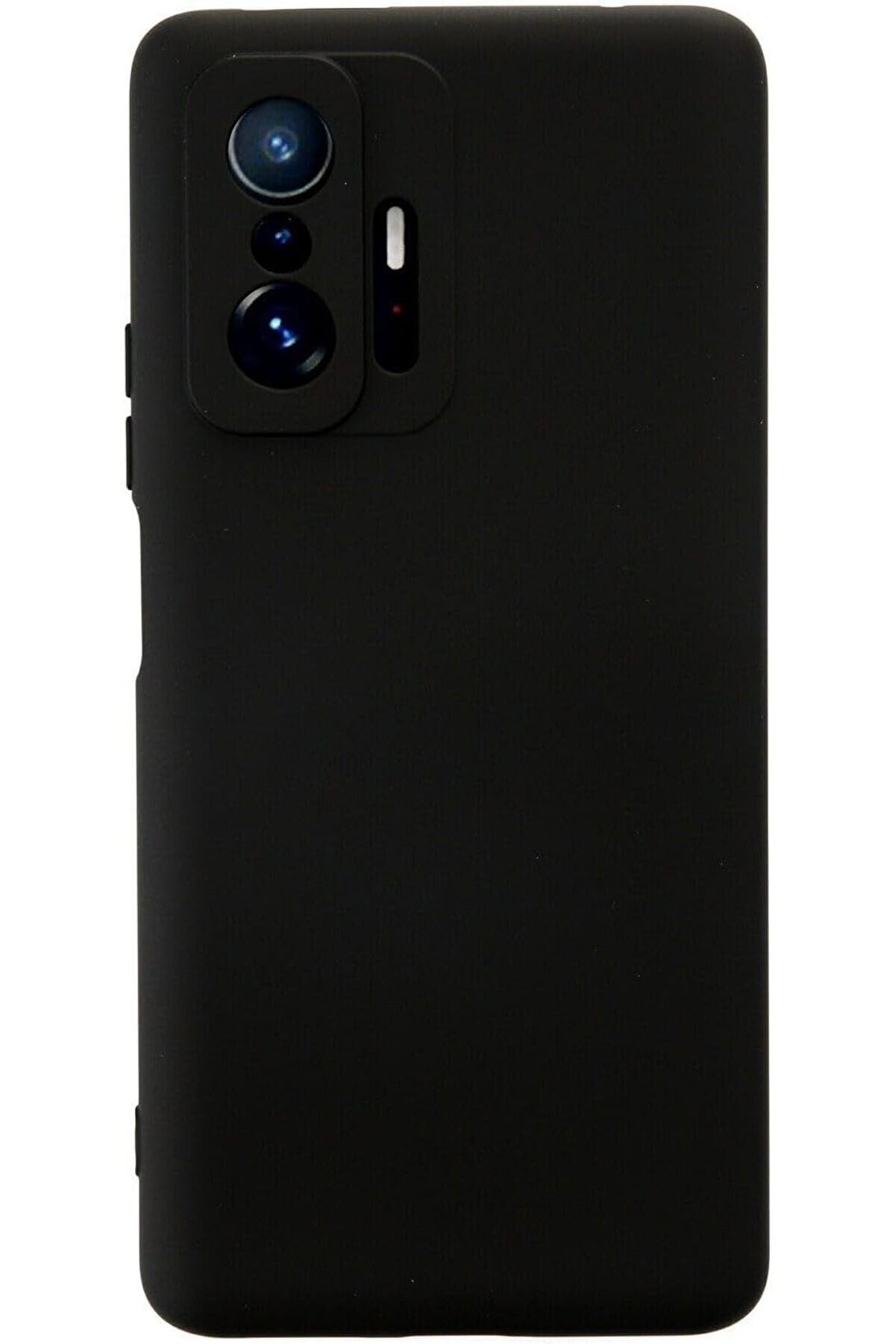 STOREMAX İletişim Mi 11T Kapak İçi Kadife Kamera Korumalı Lansman Silikon Kılıf - Siyah 1014773