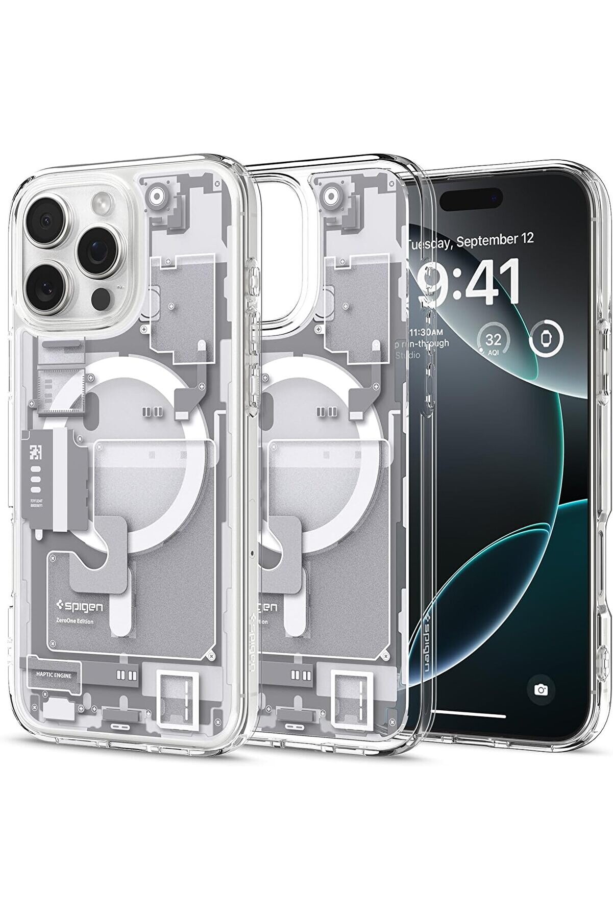 STOREMAX 16 Pro Max ince Kılıf Ultra Sararma Karşıtı DuraClear&trade; Hava Kanalı Teknolojisi&trade; Askeri Sınıf Koruma