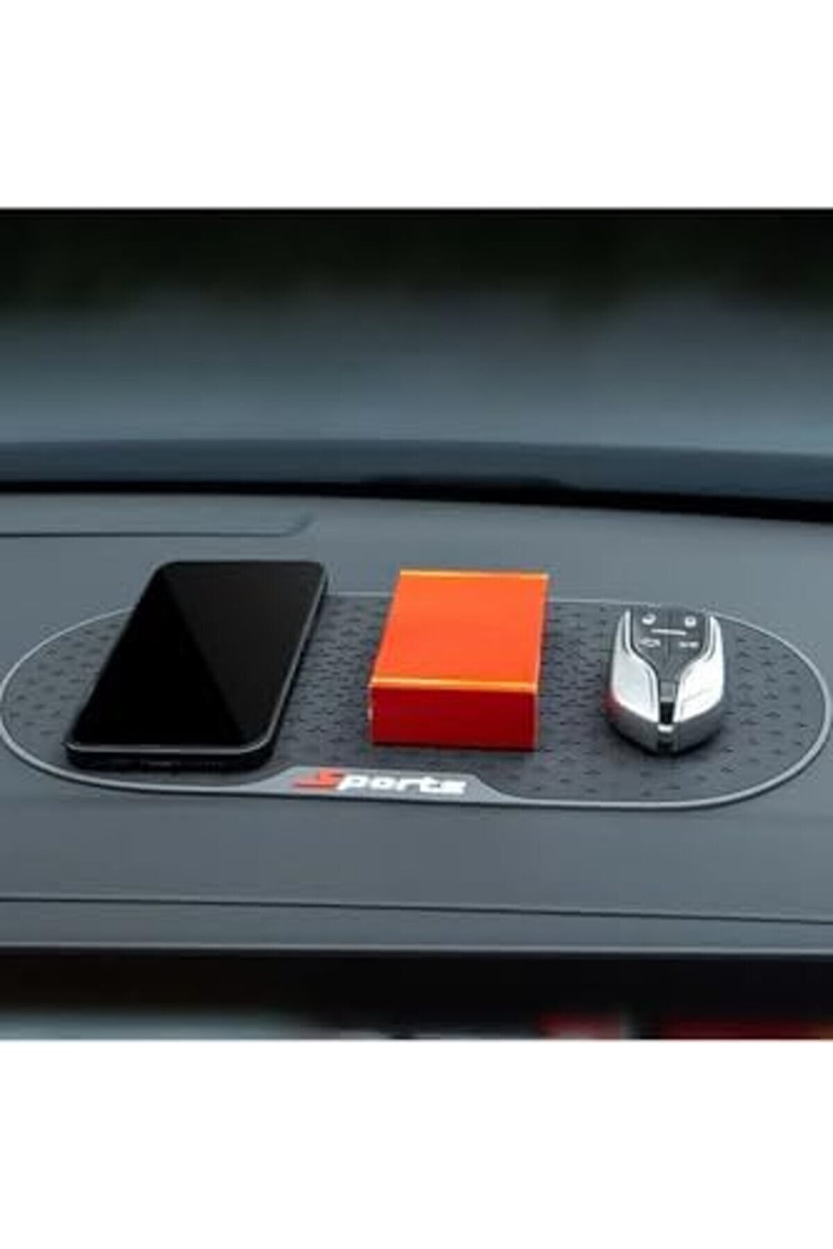 Araç Içi̇ Torpi̇do Kaydırmaz Telefon Tutucu Teleskopi̇k Araba Si̇li̇kon Telefon Tutucu Mat 1014773