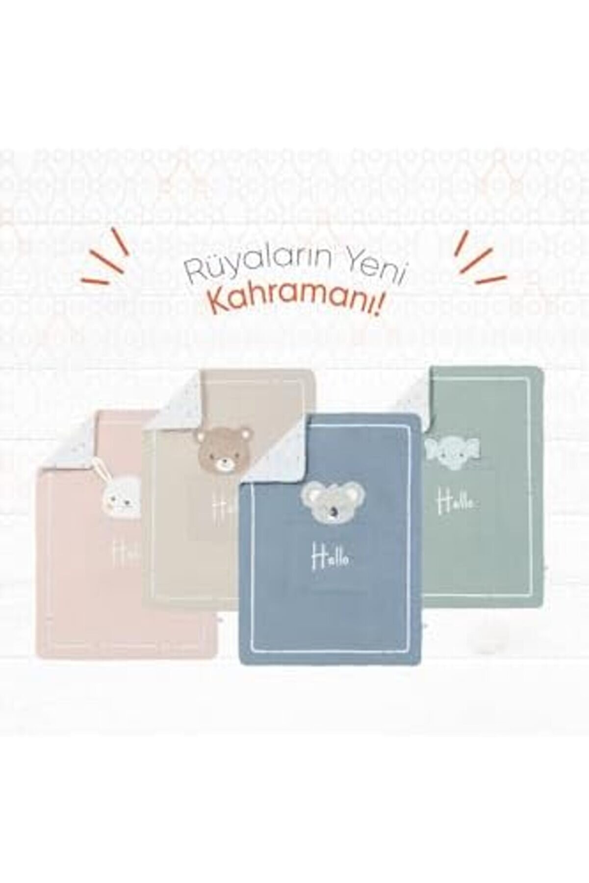 Hero Karakterli̇ Bebek &Ccedil;ocuk Yorgan 100X135 Elephant 1014773