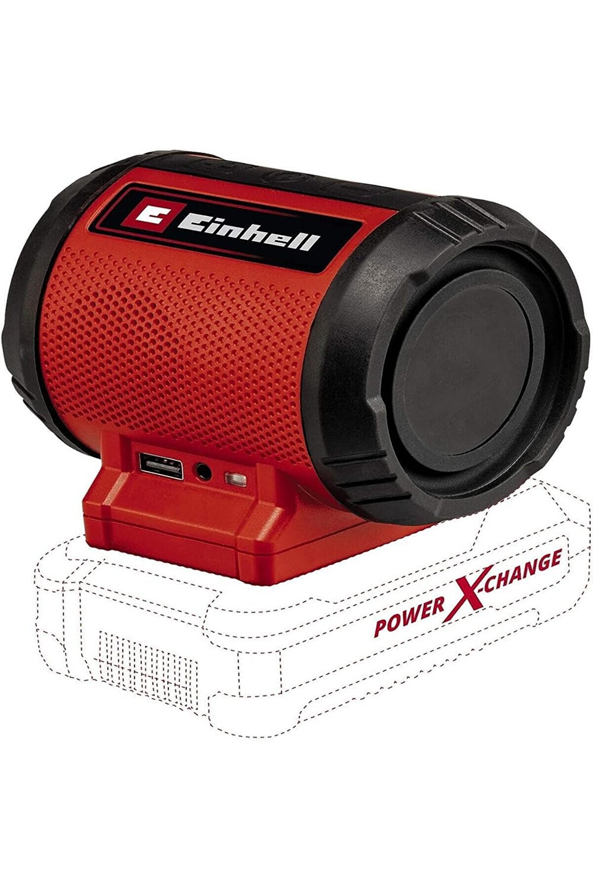 STOREMAX Akülü Hoparlör TC-SR 18 Li BT - Solo Power X- (Lityum-İyon, maksimum 85 dB,, AUX/USB girişi, sezgise